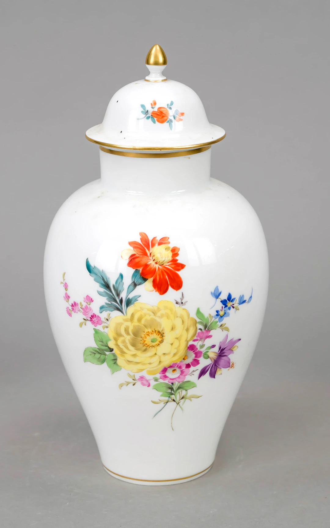 Deckelvase, Meissen, Marke nach 1