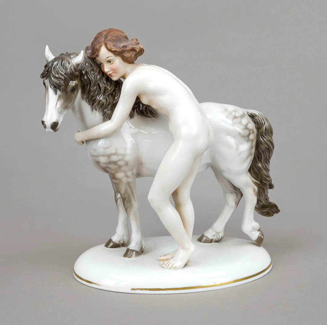 Mädchen mit Ponny, Rosenthal Sel