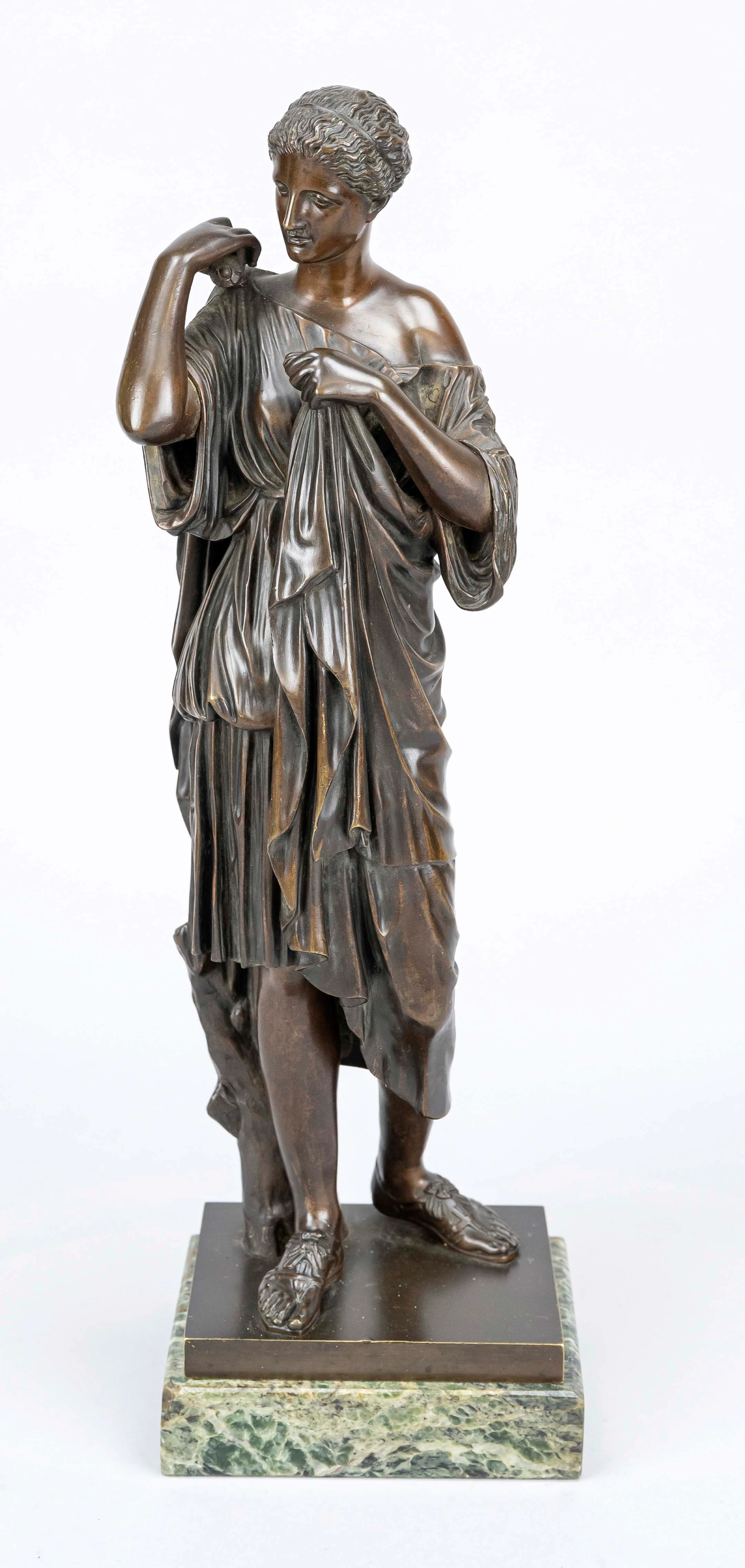 Bronzeskulptur der Diana von Gabi