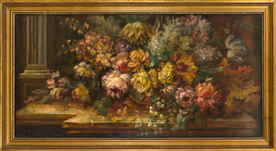 Louis Silas, Blumenmaler 19./20.