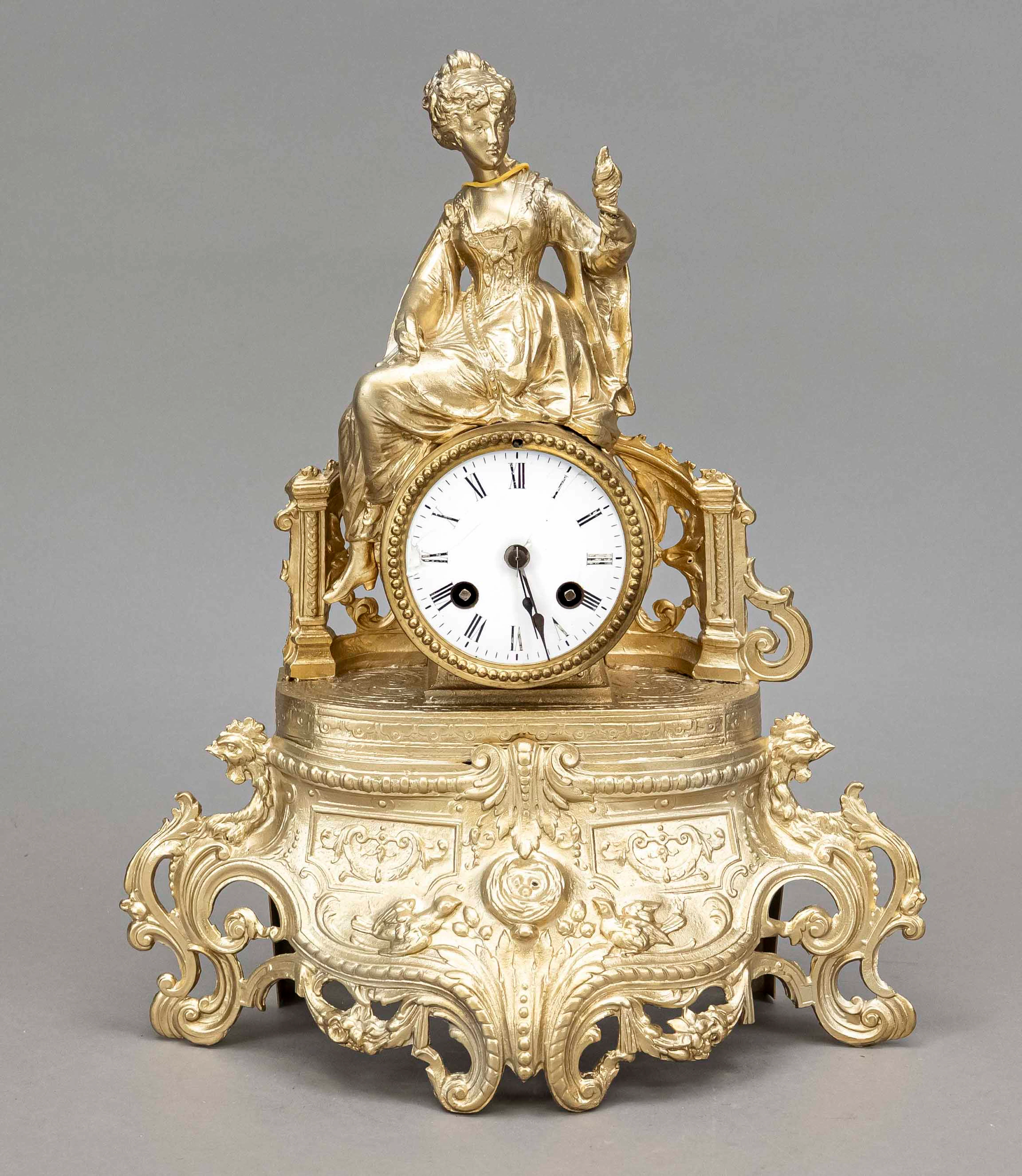 Figurenpendule, Frankreich 2. H. 1
