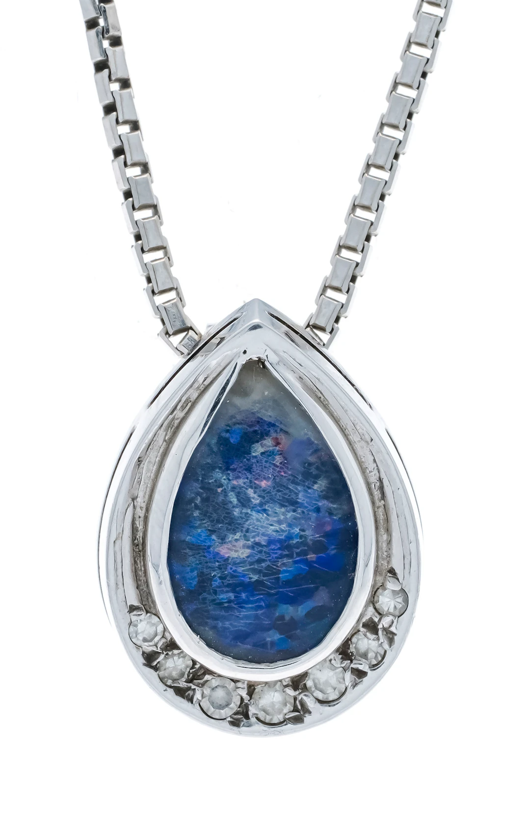 Opal-Diamant-Anhänger WG 585/000