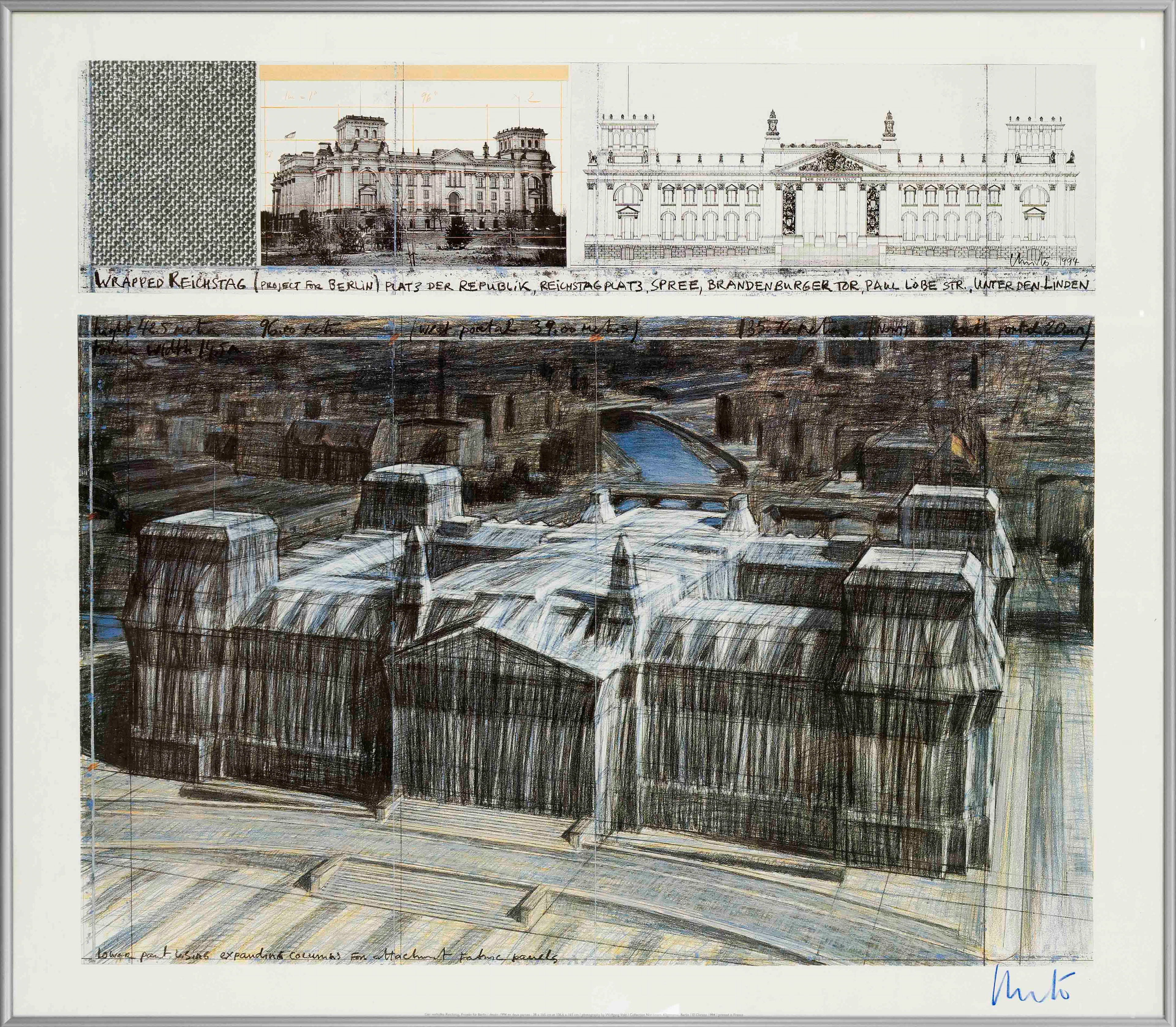 Christo (1935-2020), ''Wrapped Re