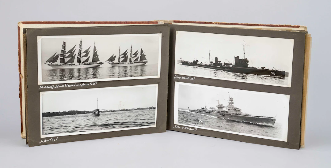 Fotoalbum Marine, Mitte 20. Jh.