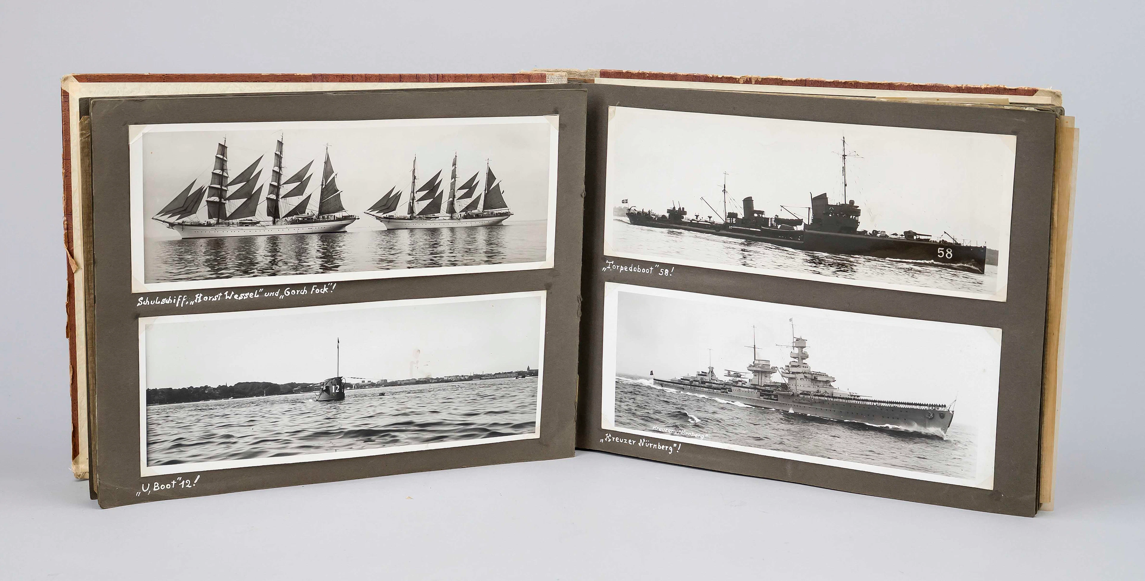 Fotoalbum Marine, Mitte 20. Jh.