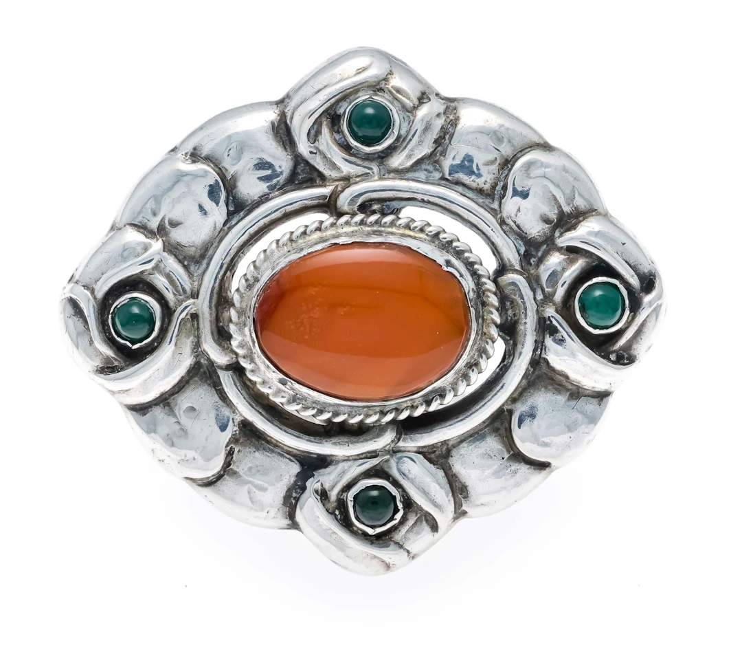Jugendstil-Brosche Grann & Laglye
