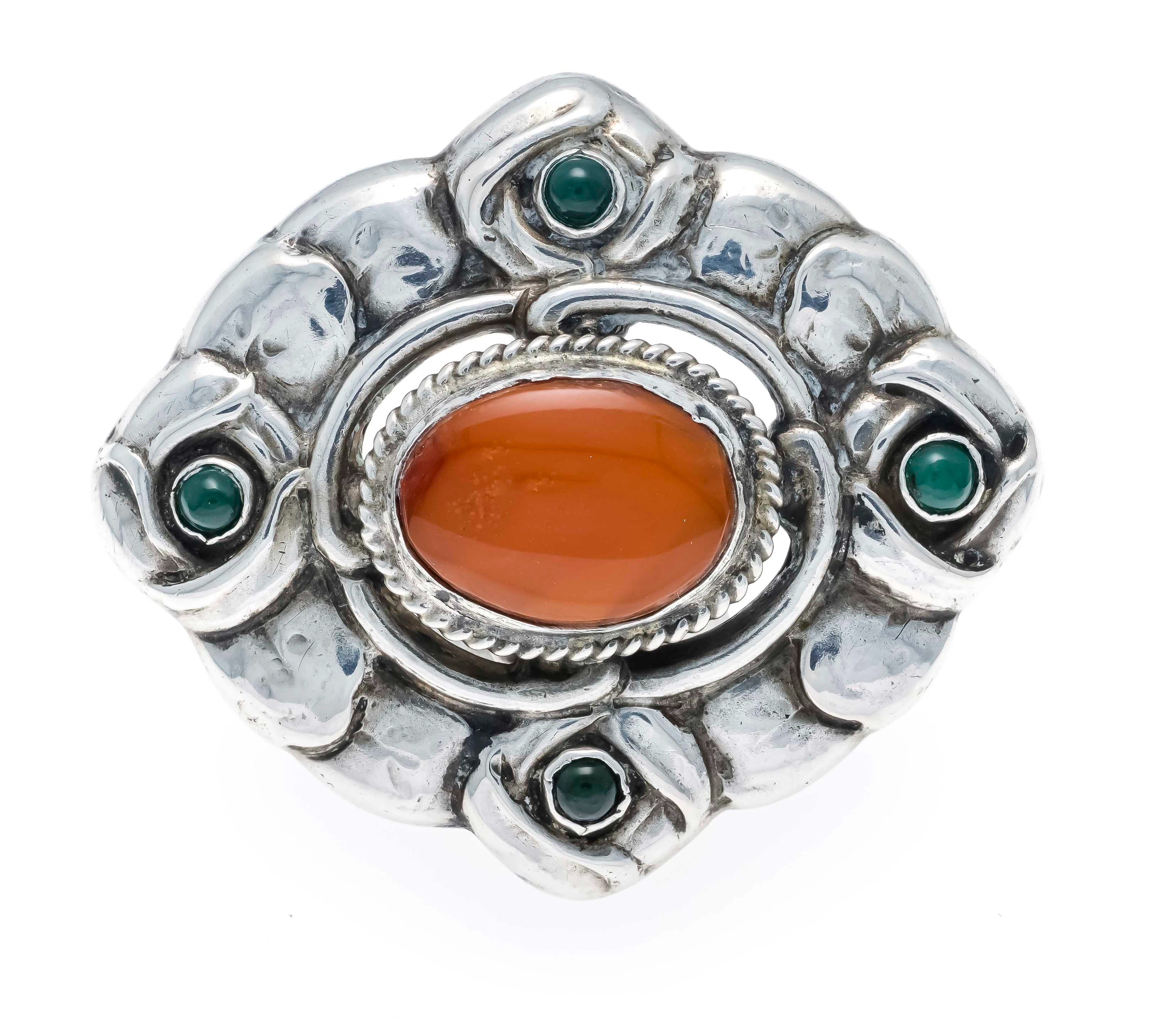 Jugendstil-Brosche Grann & Laglye
