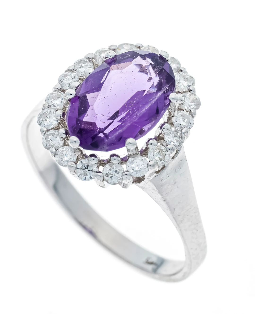 Amethyst-Brillant-Ring WG 585/000