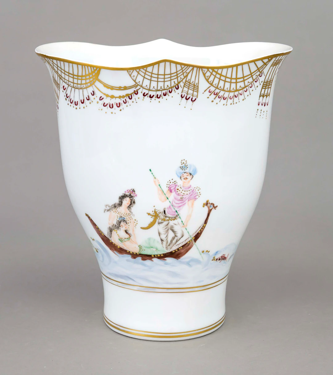 Große Vase im Stil von Meissen '1