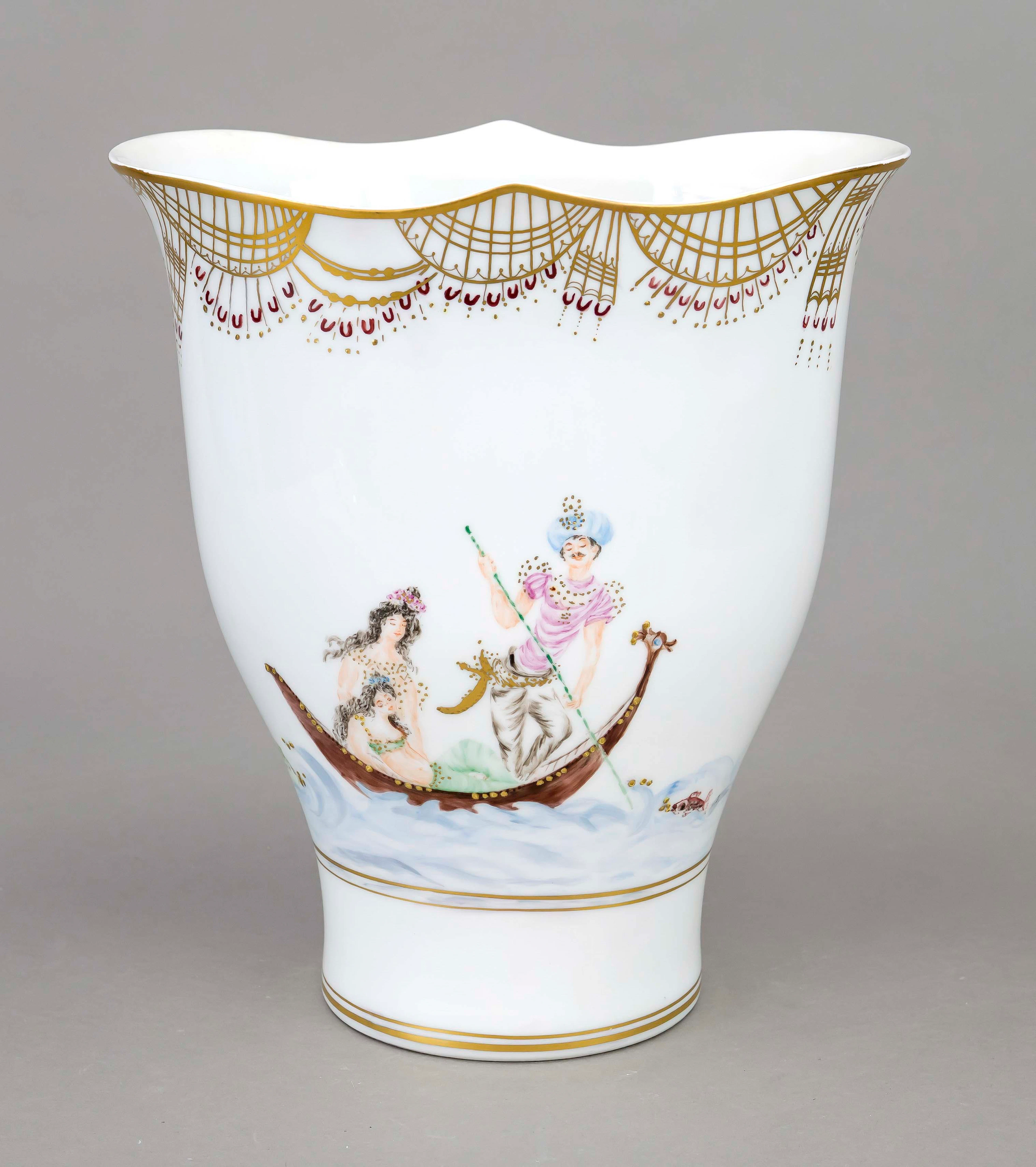 Große Vase im Stil von Meissen '1
