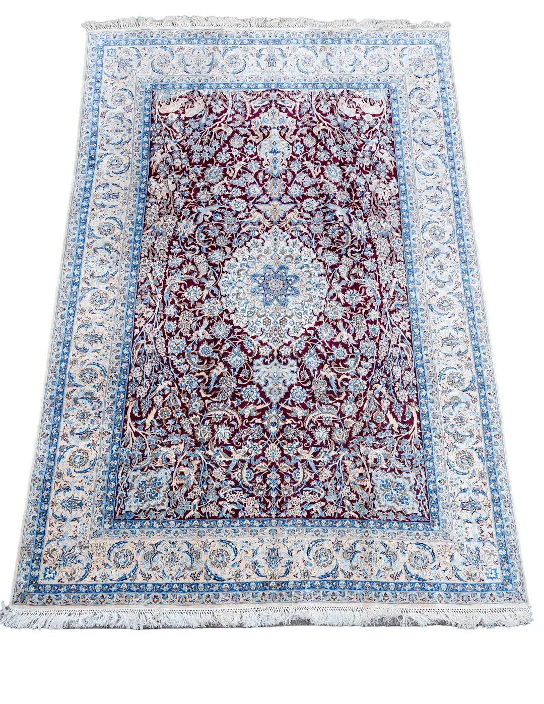 Teppich, Nain, Seide, Iran, 20. J