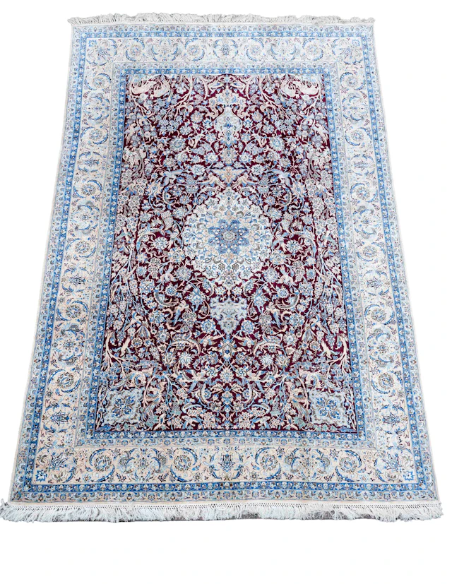 Teppich, Nain, Seide, Iran, 20. J