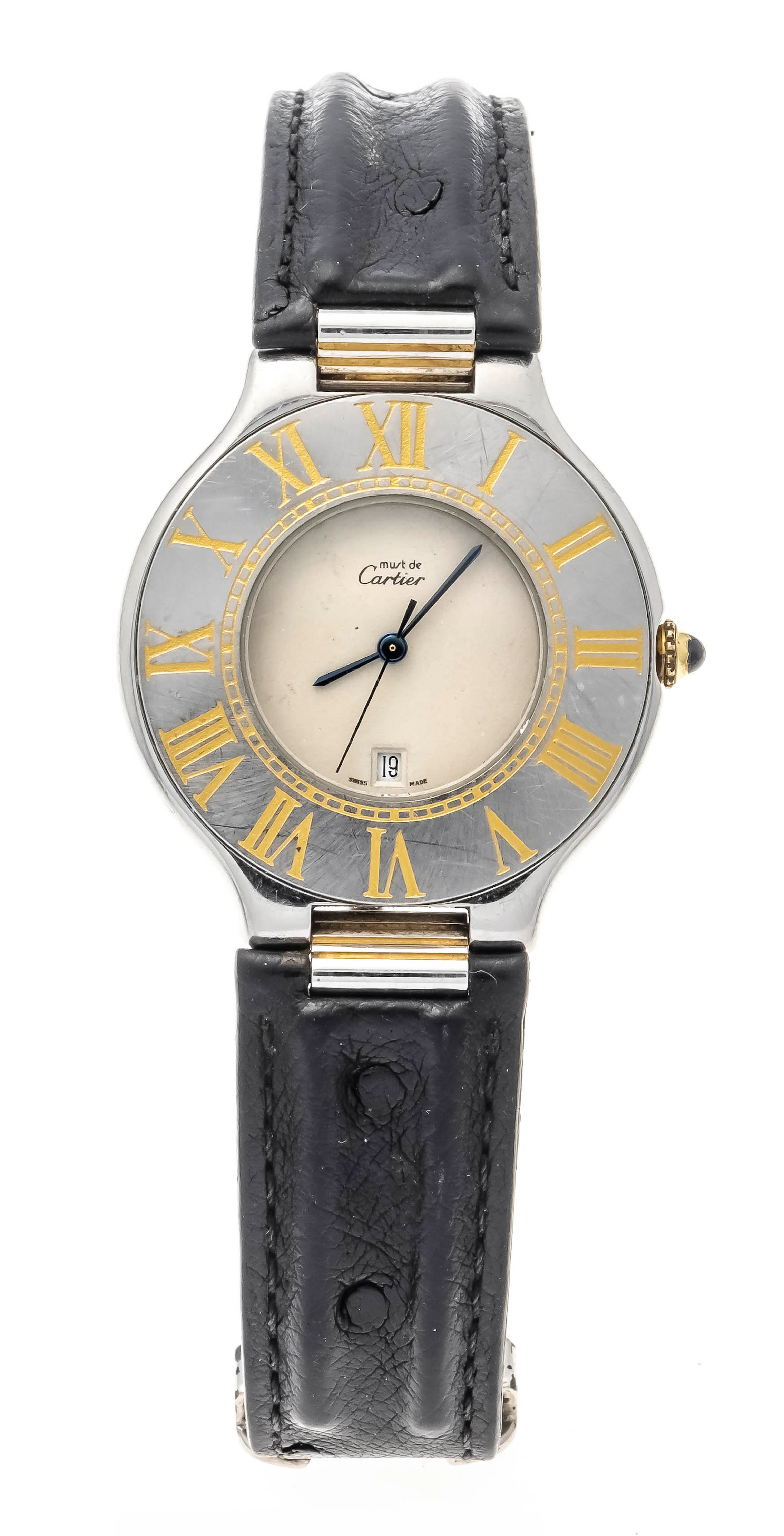Cartier must de 21 Cartier, Stahl/ve