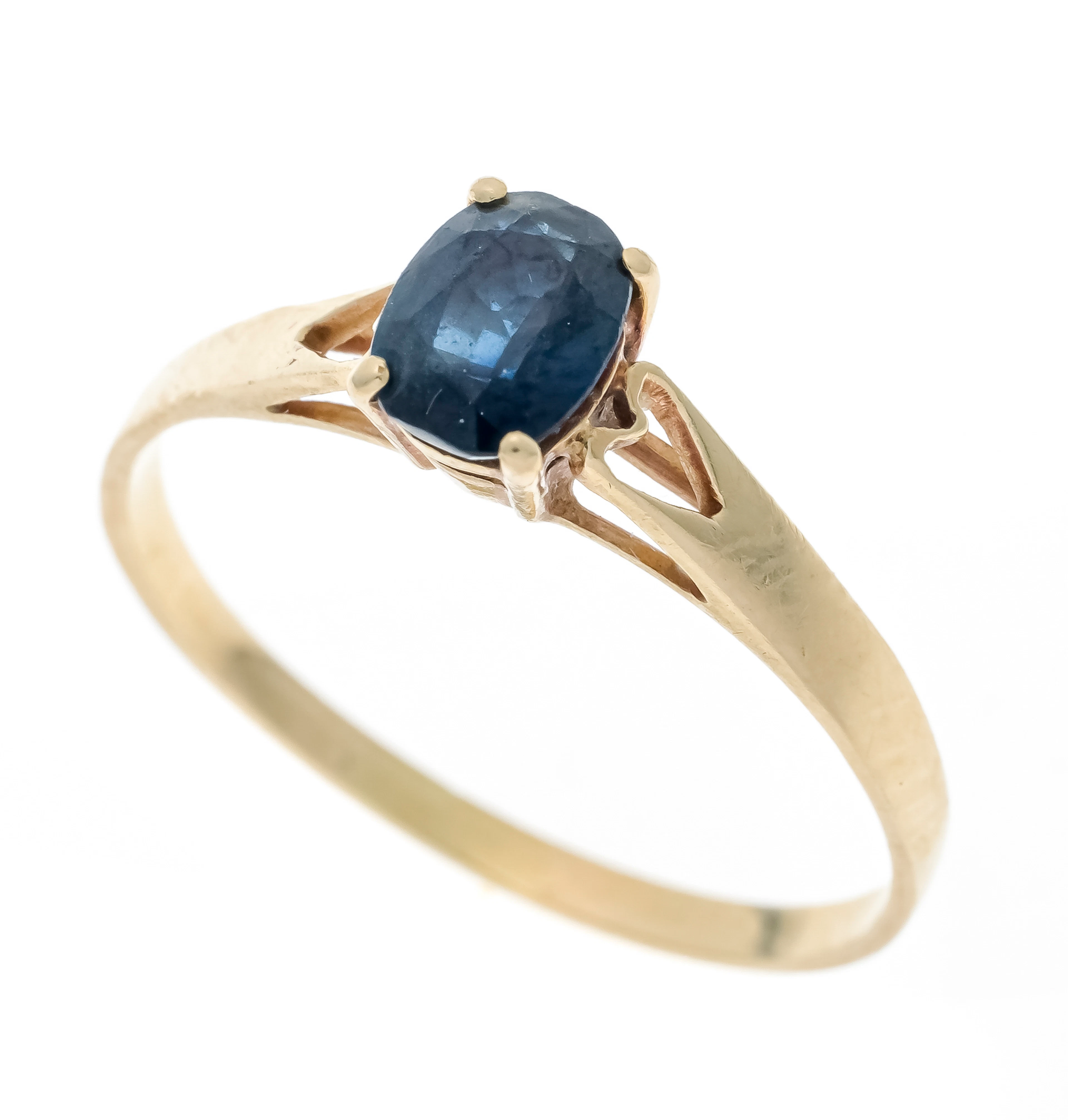Saphir-Ring GG 585/000 mit einem