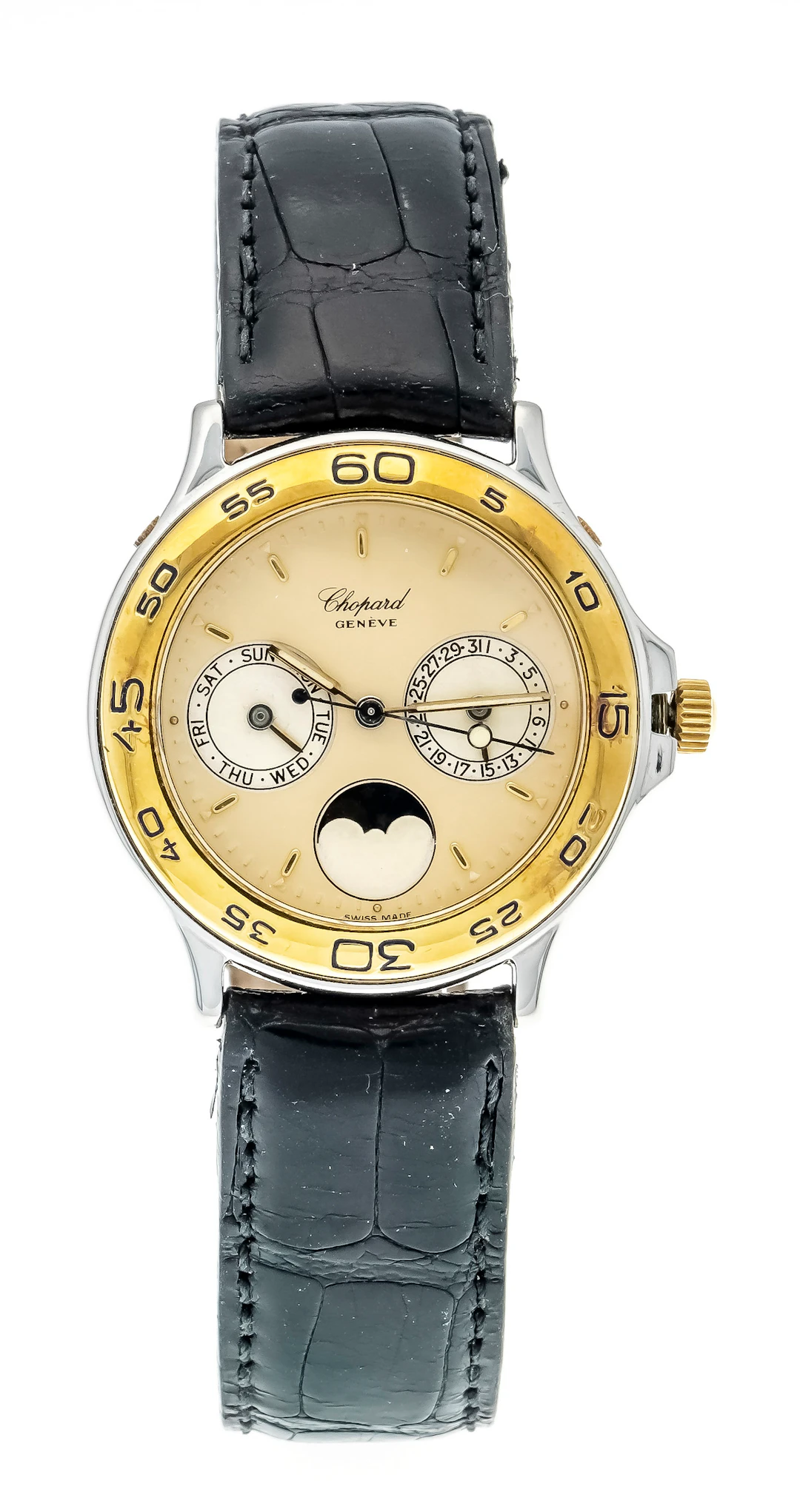 Chopard, Unisex Quarzuhr, Stahl /