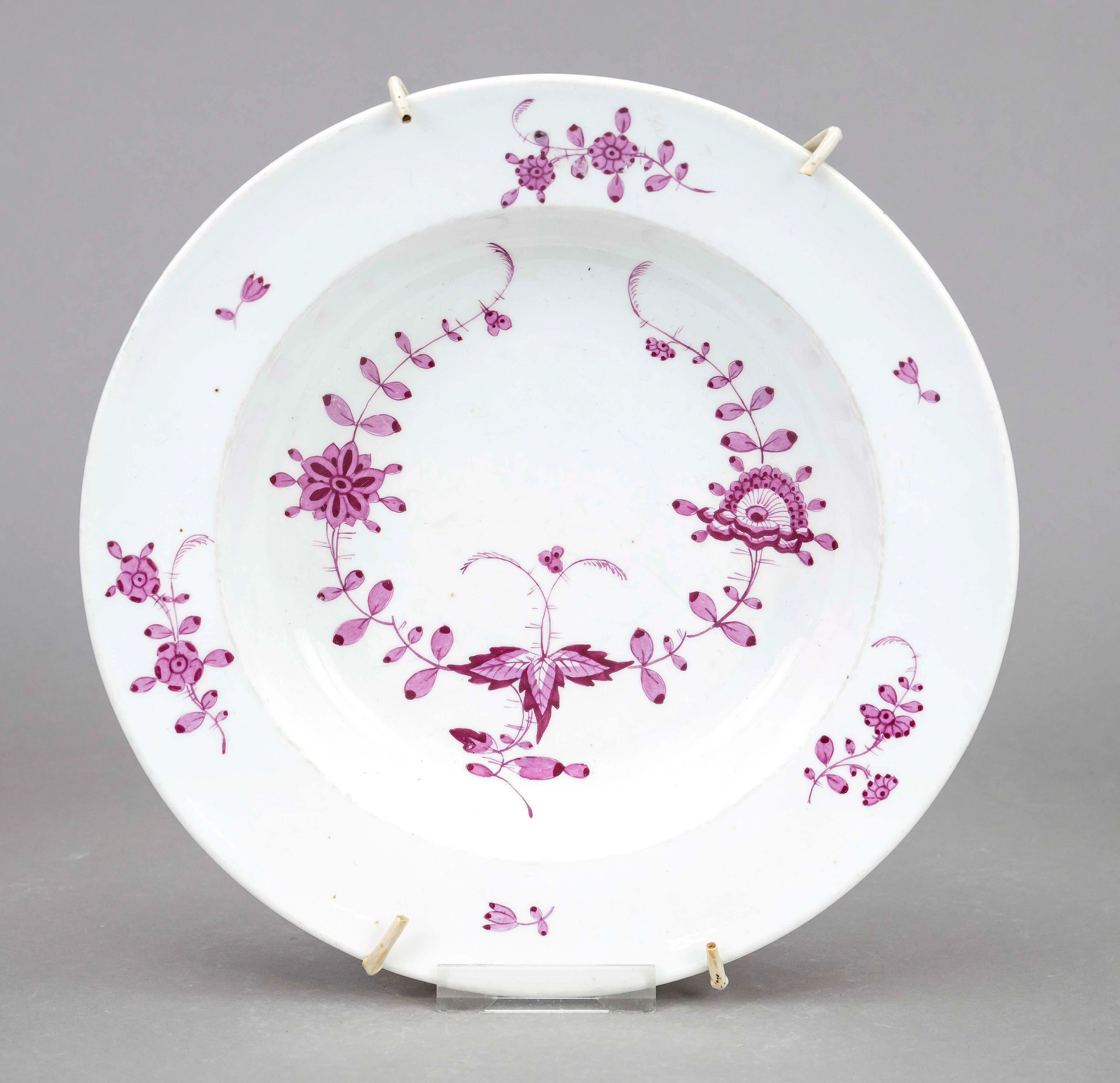 Tiefer Teller, Meissen, Marcolini