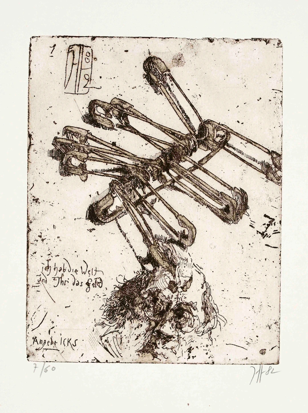 Horst Janssen (1929-1995), zwei R