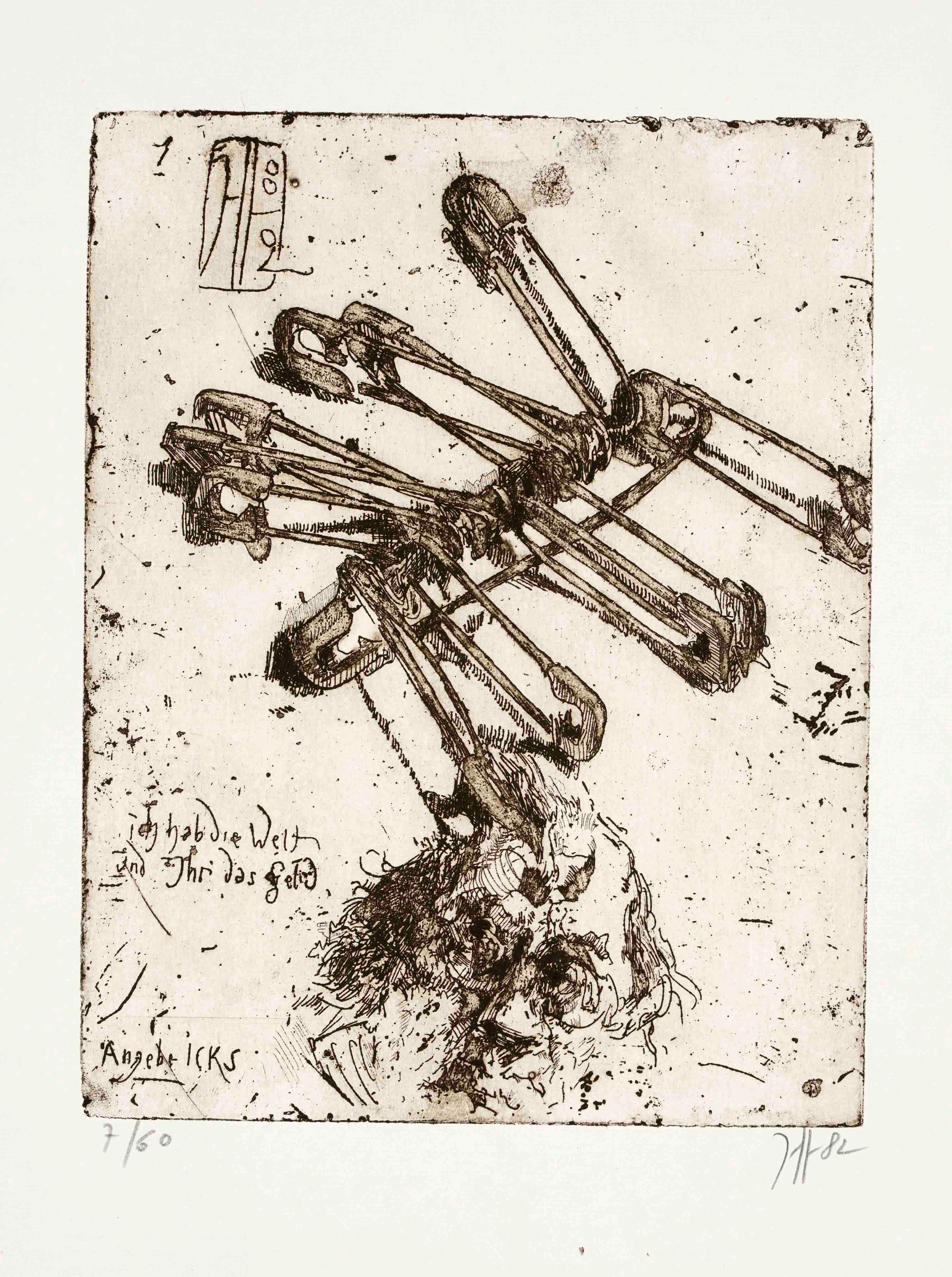 Horst Janssen (1929-1995), zwei R