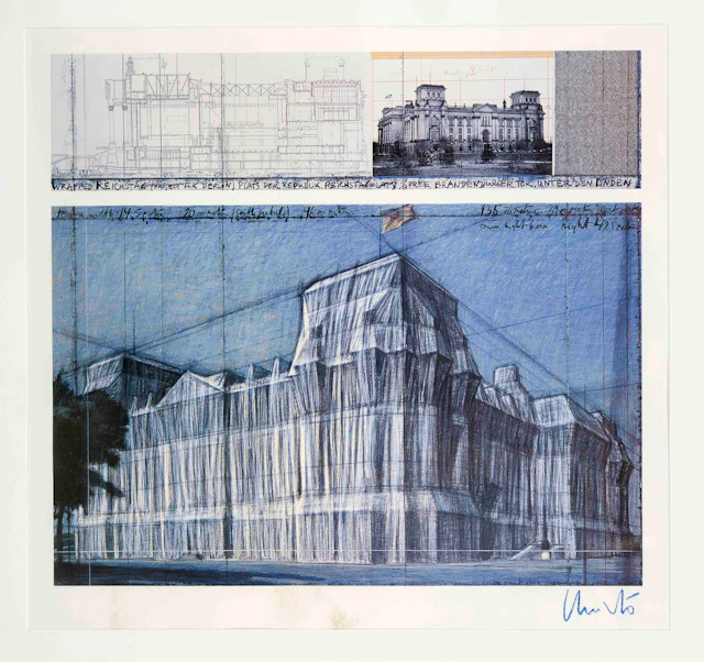 Christo (1935-2020), ''Wrapped Re