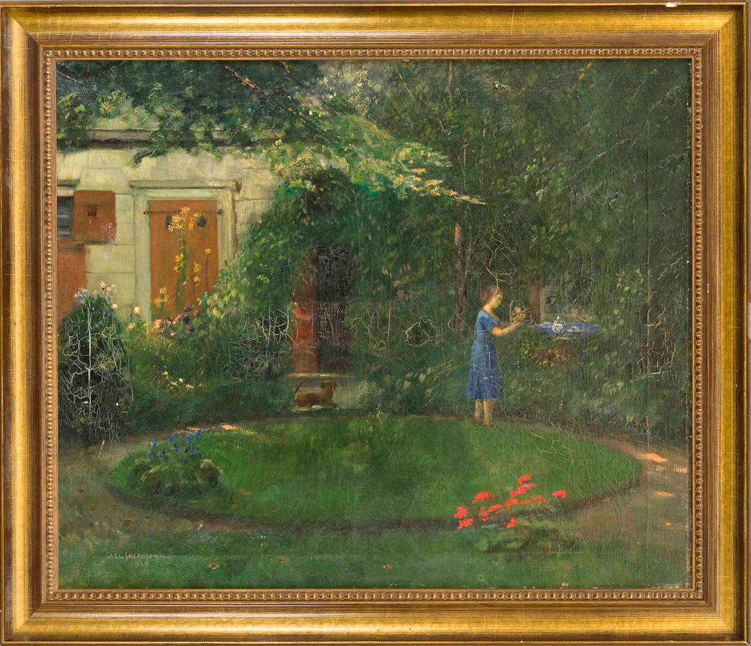 Carl Salomon (1864-1942), Frau im