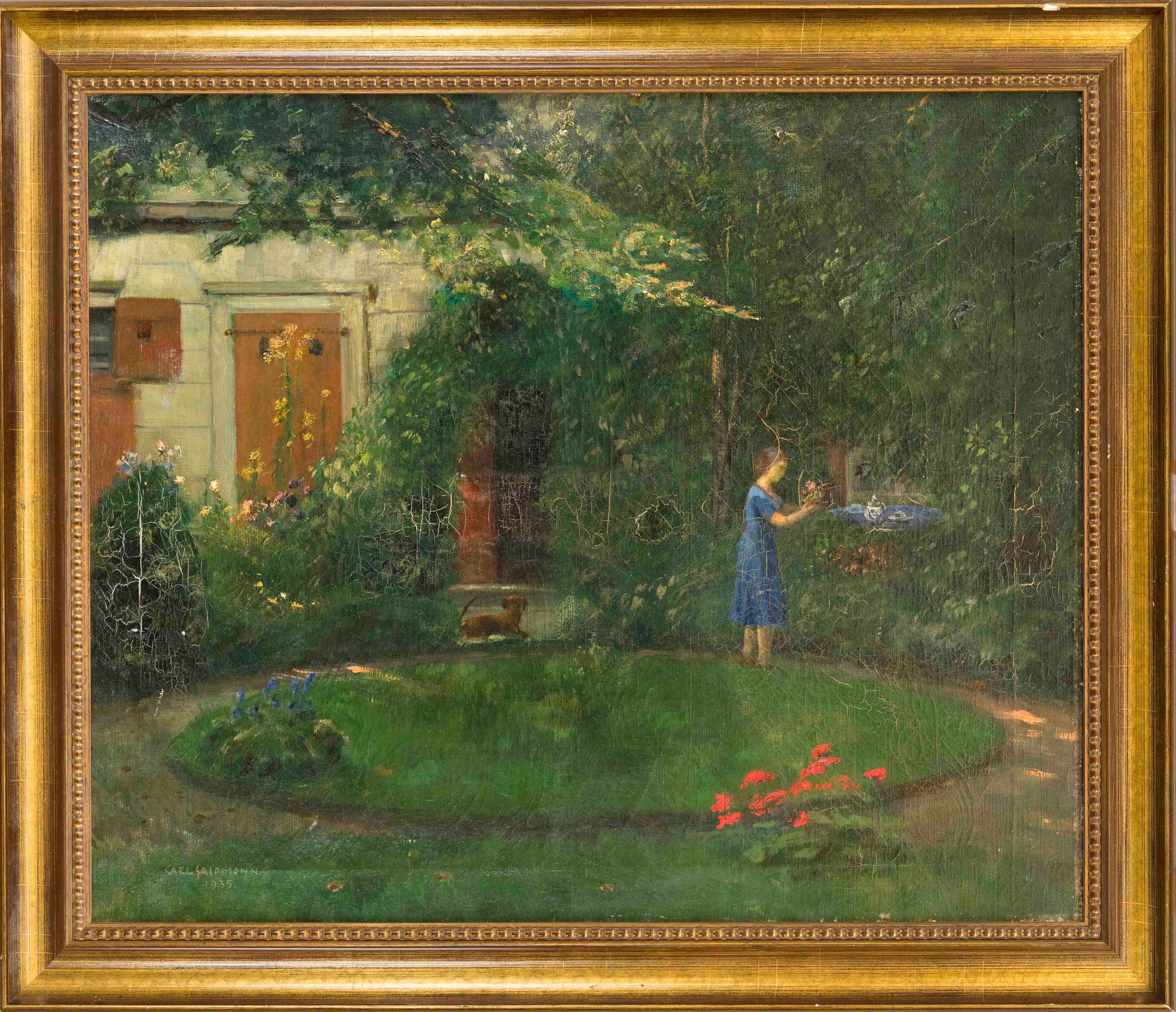 Carl Salomon (1864-1942), Frau im
