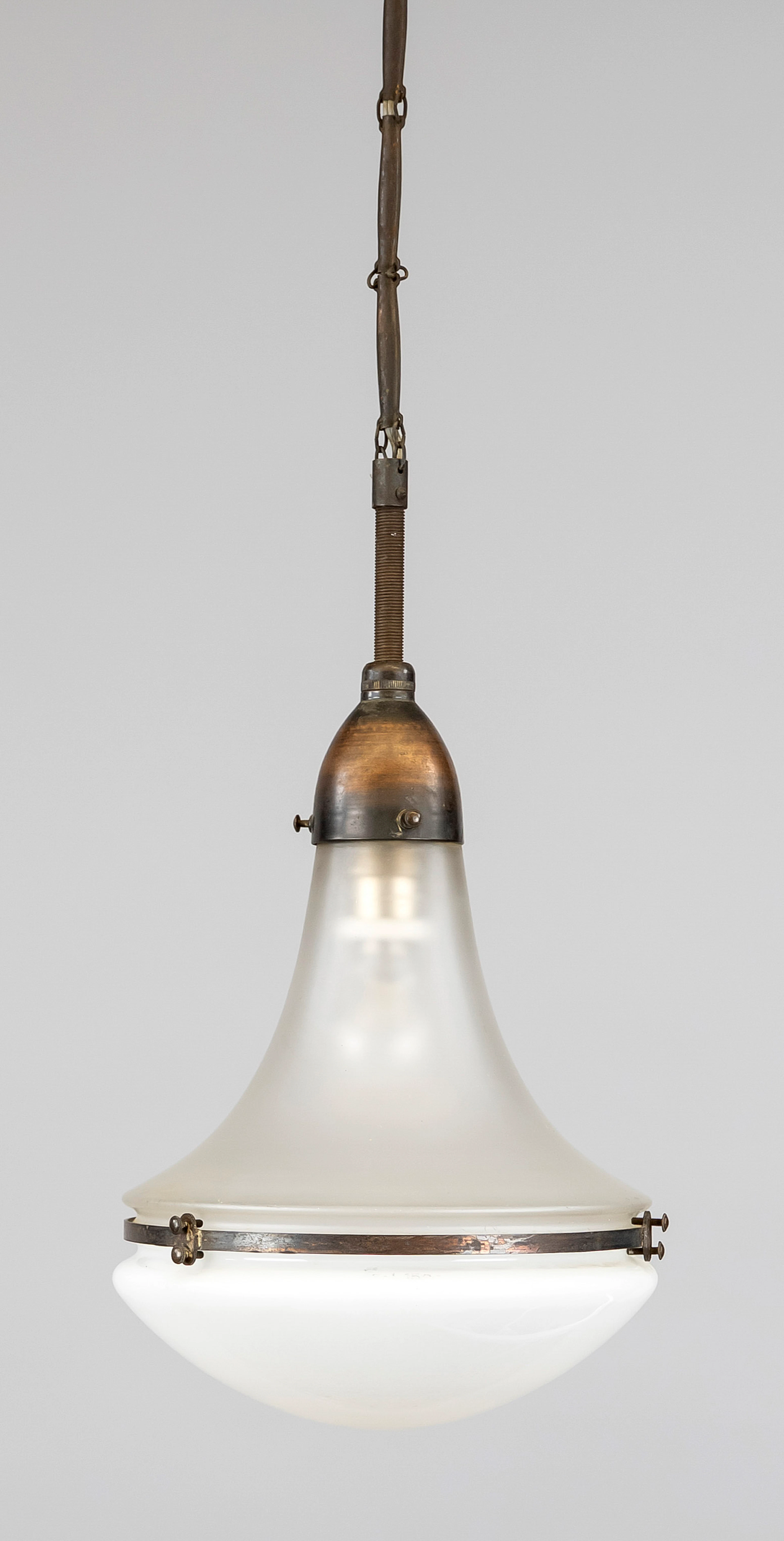 Jugendstil Hängelampe, um 1900, G