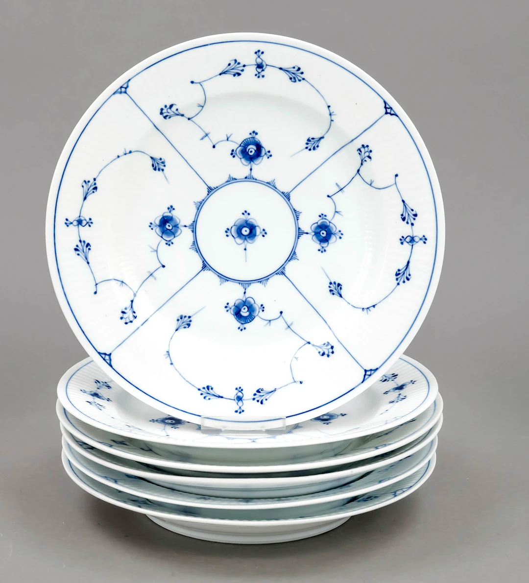 Sechs Speiseteller, Royal Copenha