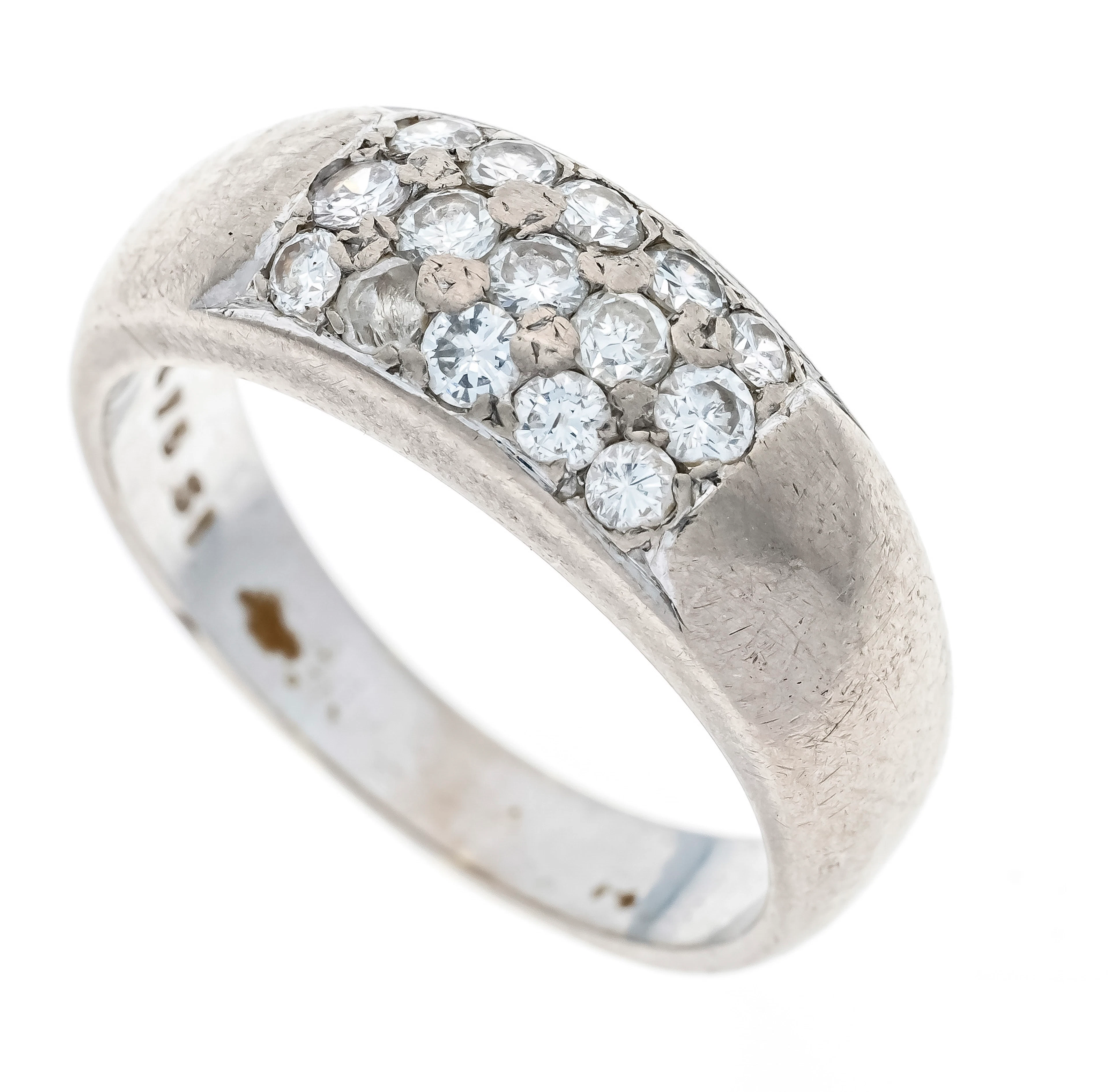 Brillant-Ring WG 585/000 mit 15 B