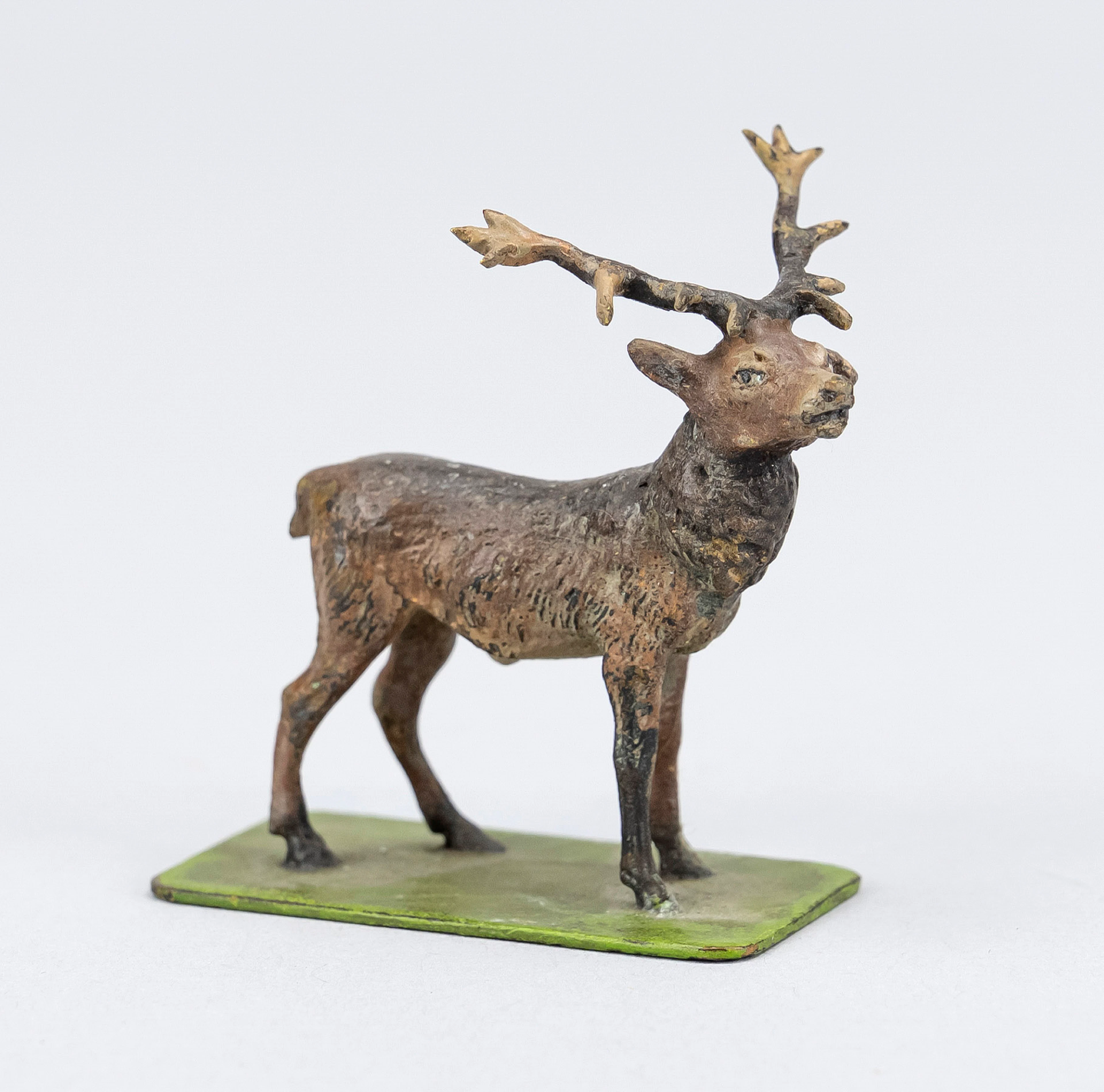 Wiener Bronze, 20. Jh., Hirsch, p