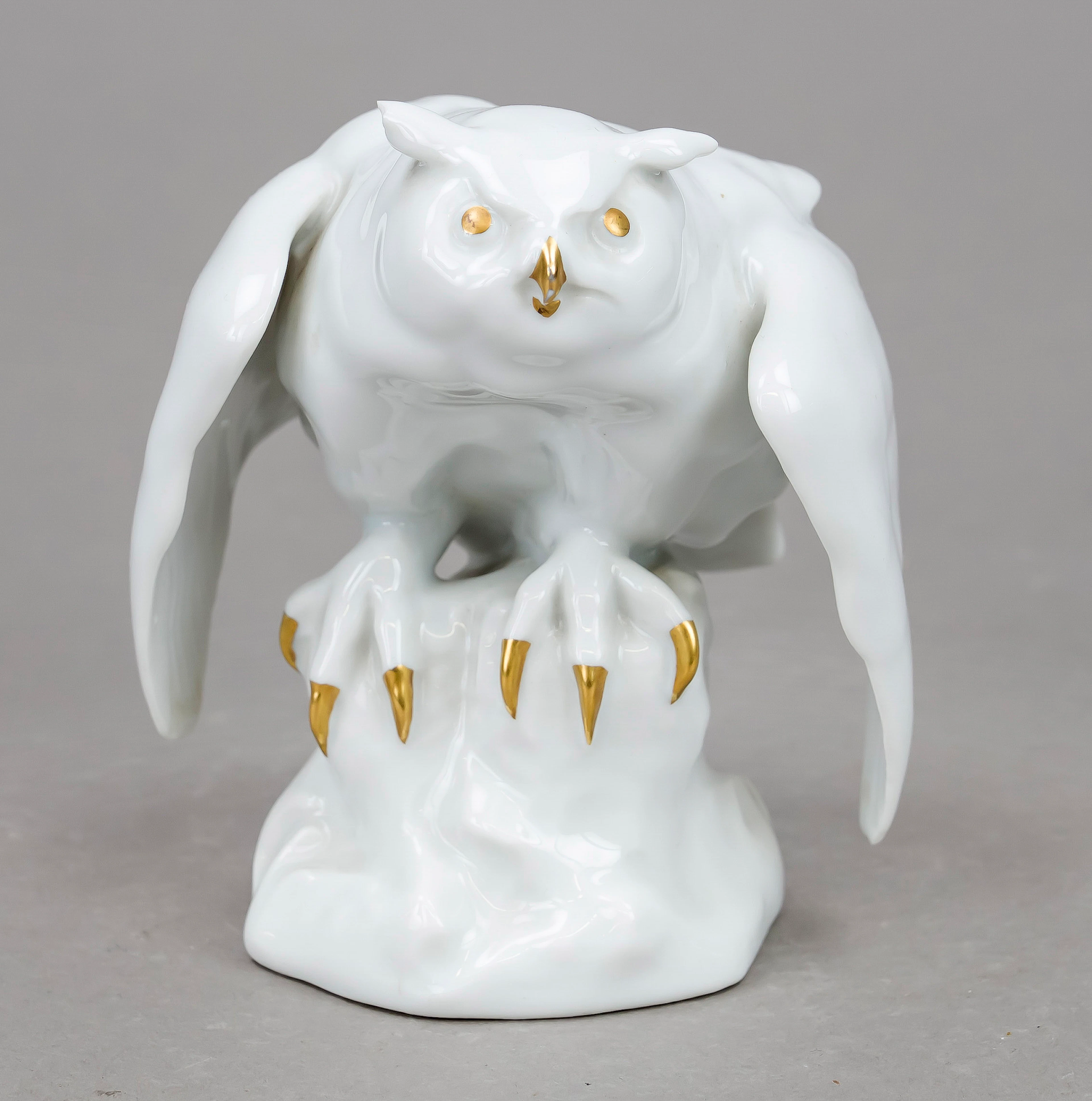 Eule auf Baumstumpf, Rosenthal, S