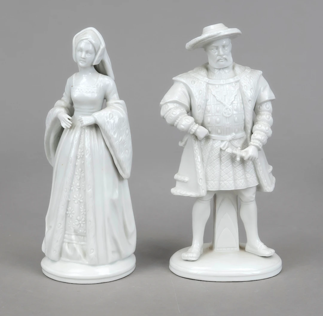 2 Figuren Sitzendorf, Heinrich VI