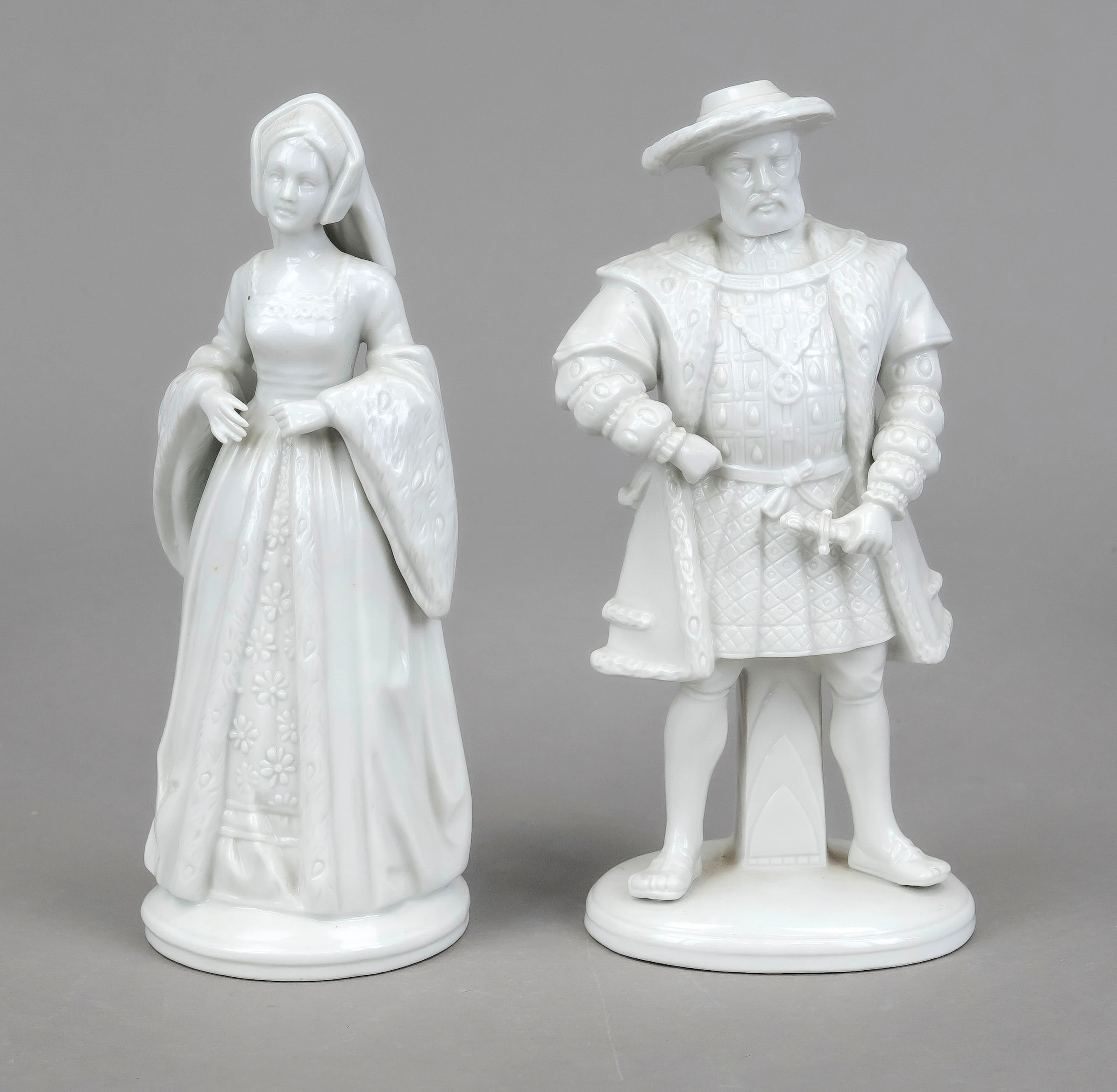 2 Figuren Sitzendorf, Heinrich VI