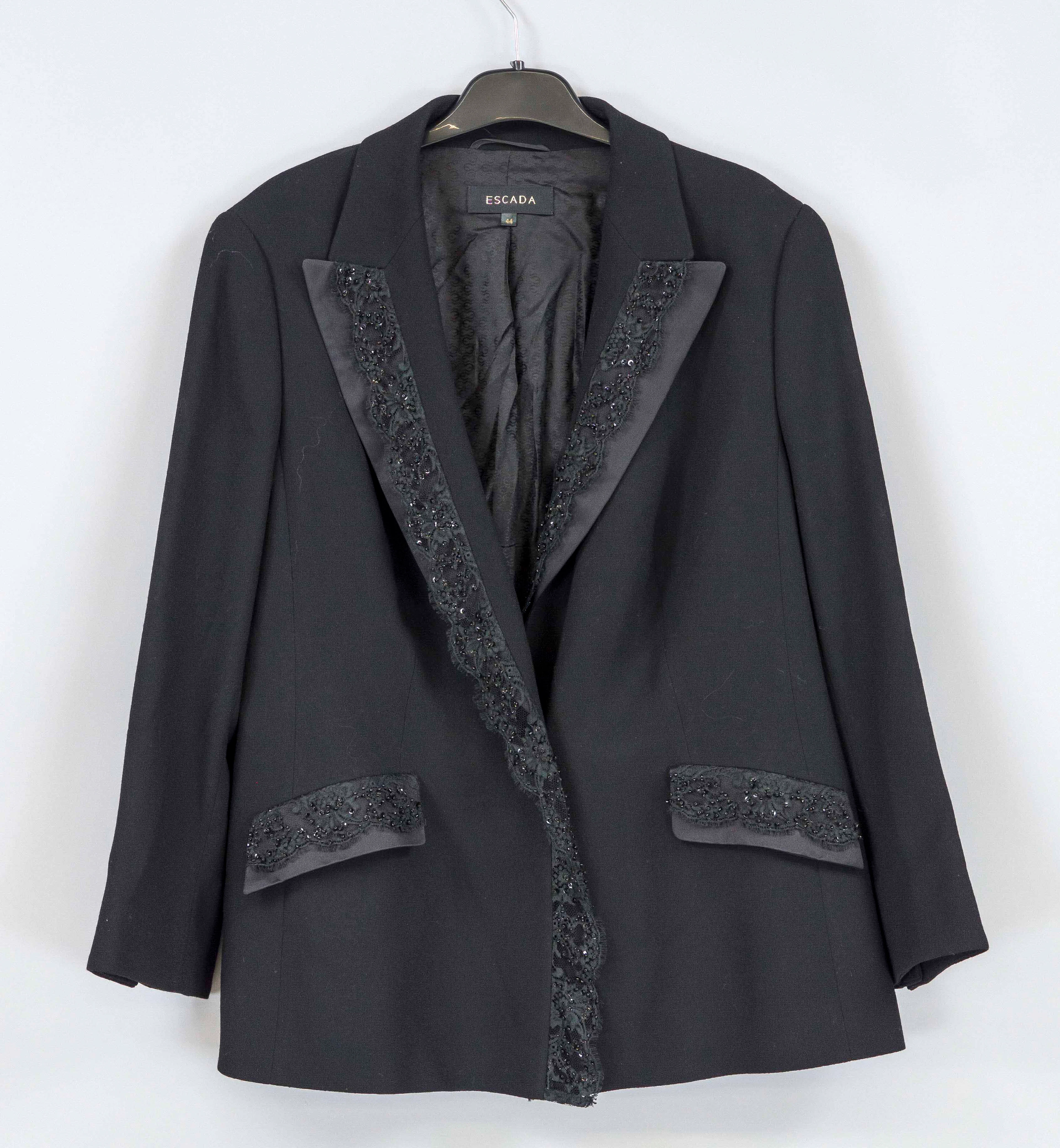 Escada, eleganter schwarzer Blaze