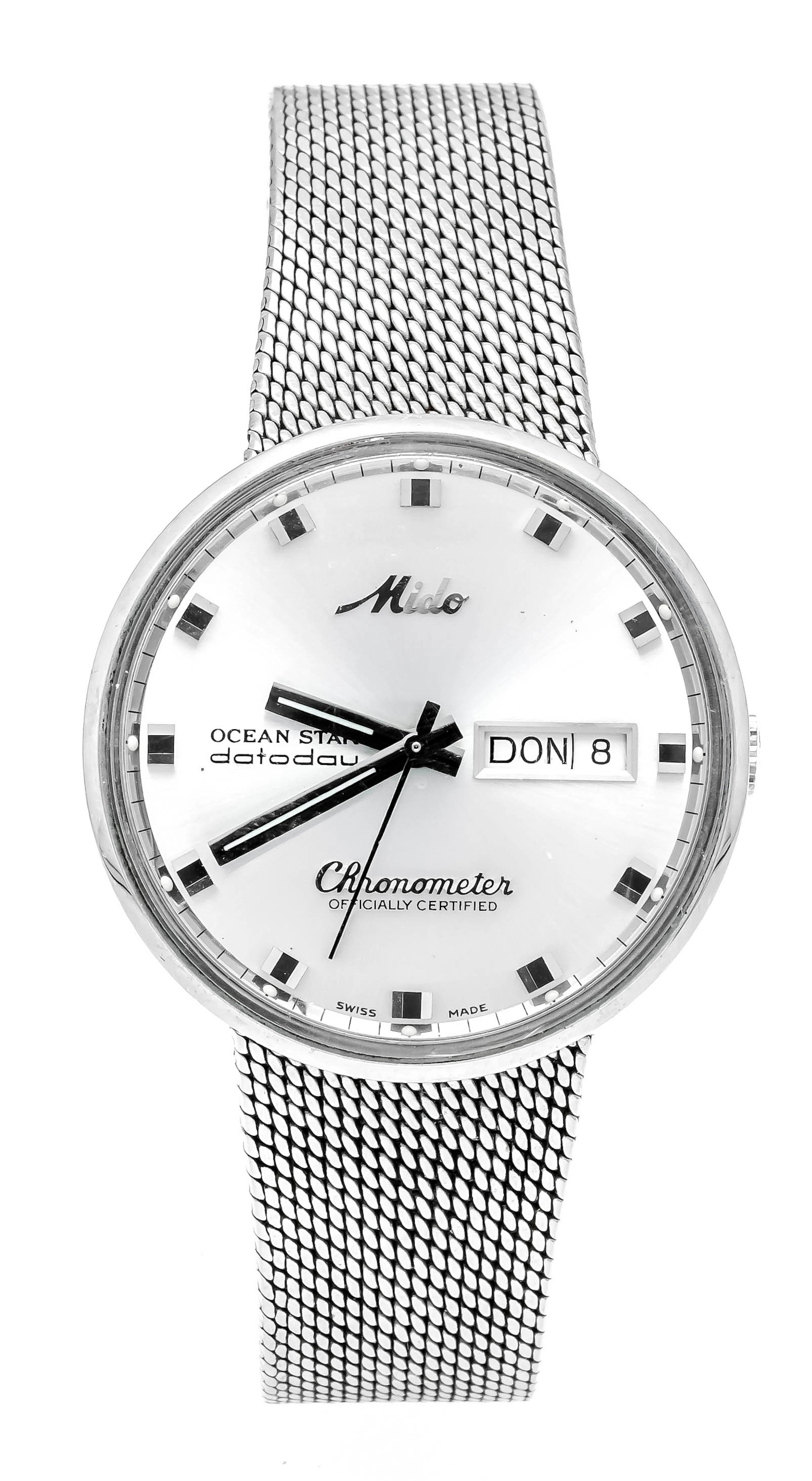 Mido Ocean Star datoday, Chronome