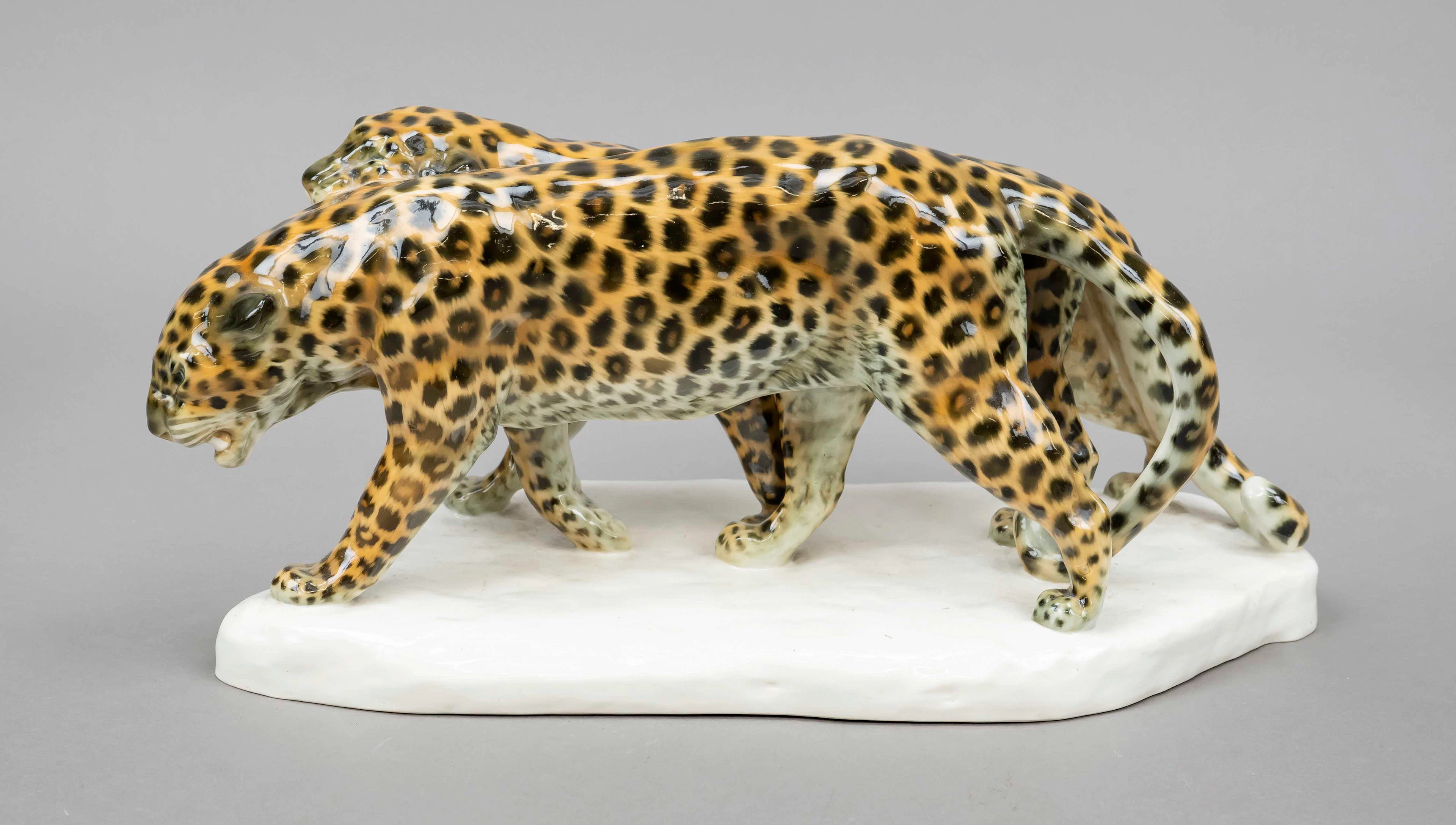Leopardenpaar, Schwarzburger Werk