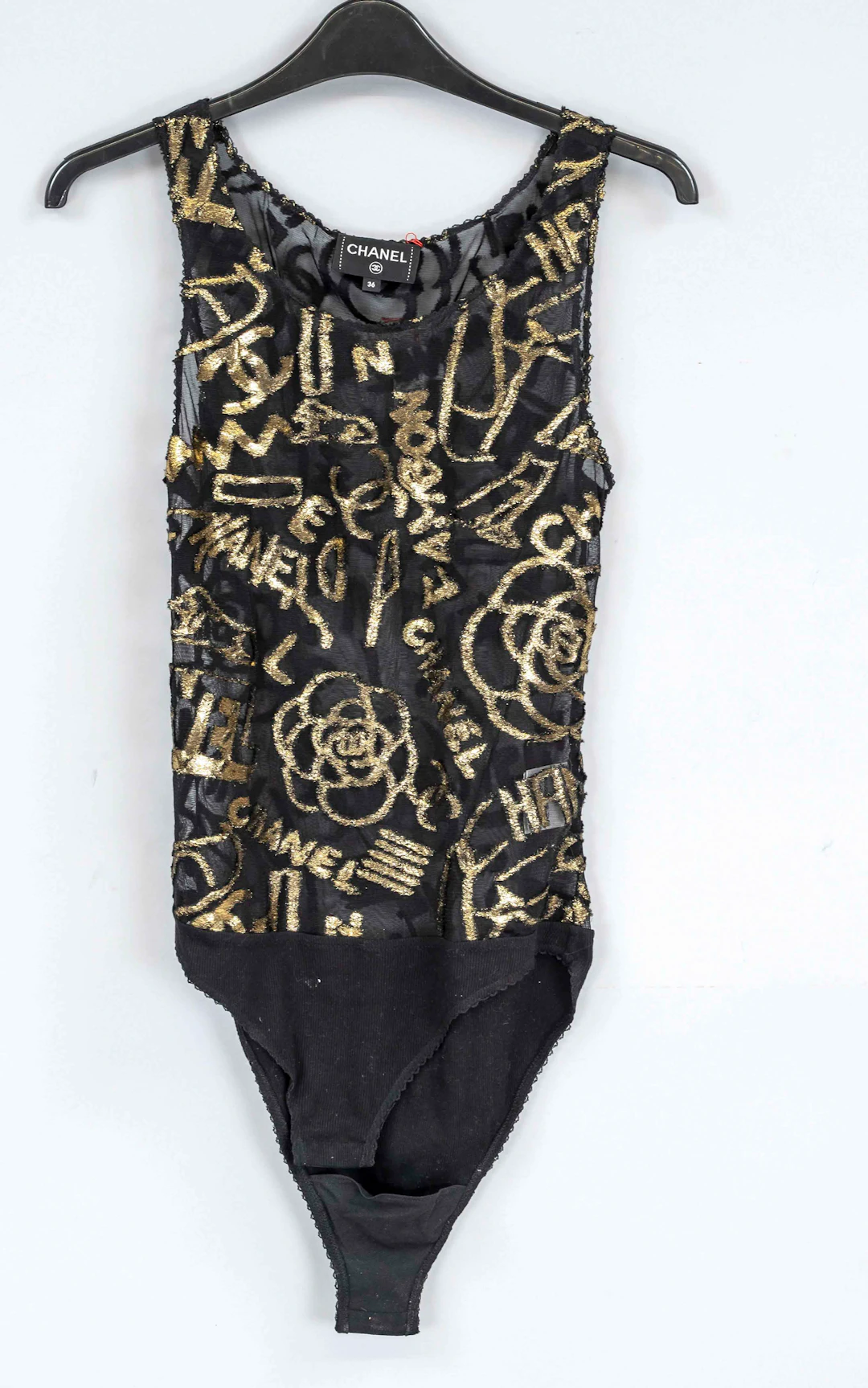 Chanel, transparenter Body mit go