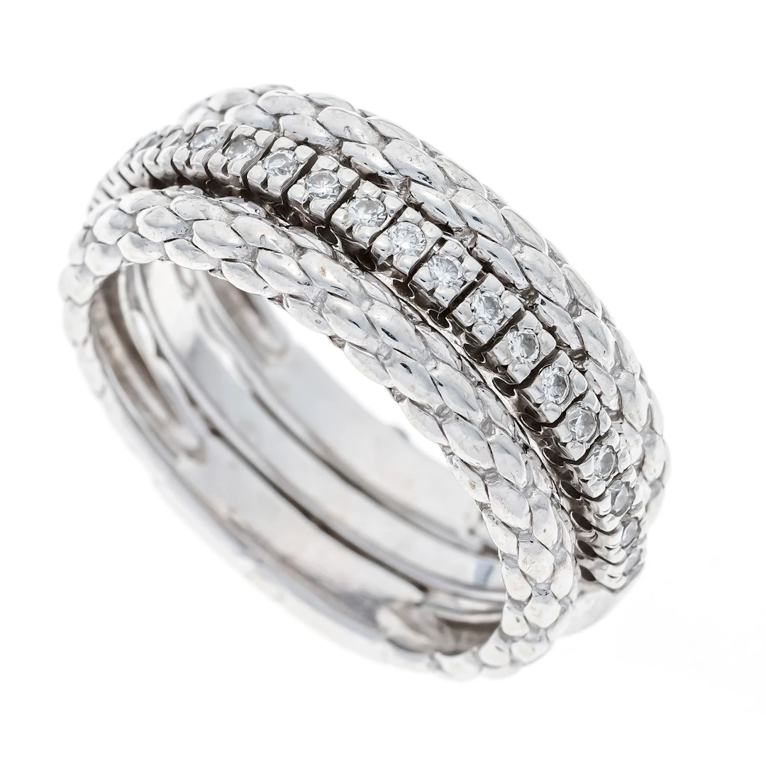 Fope Design Brillant-Ring WG 750/