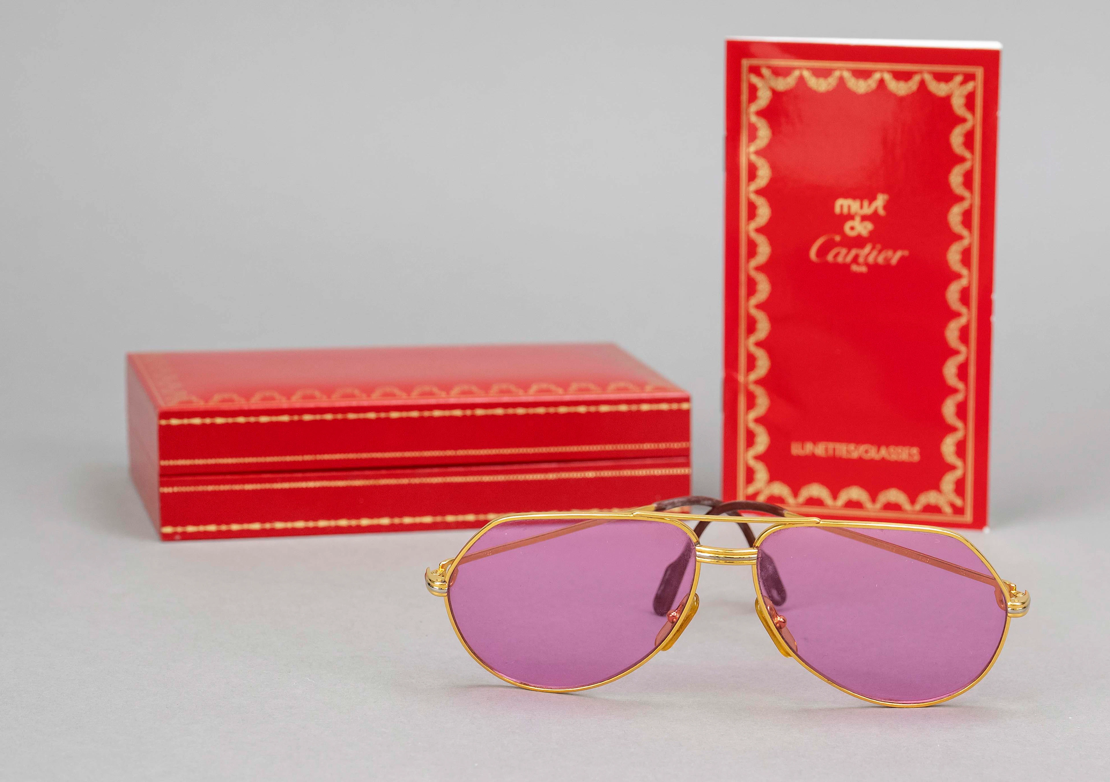 Cartier, Sonnenbrille, schmales go