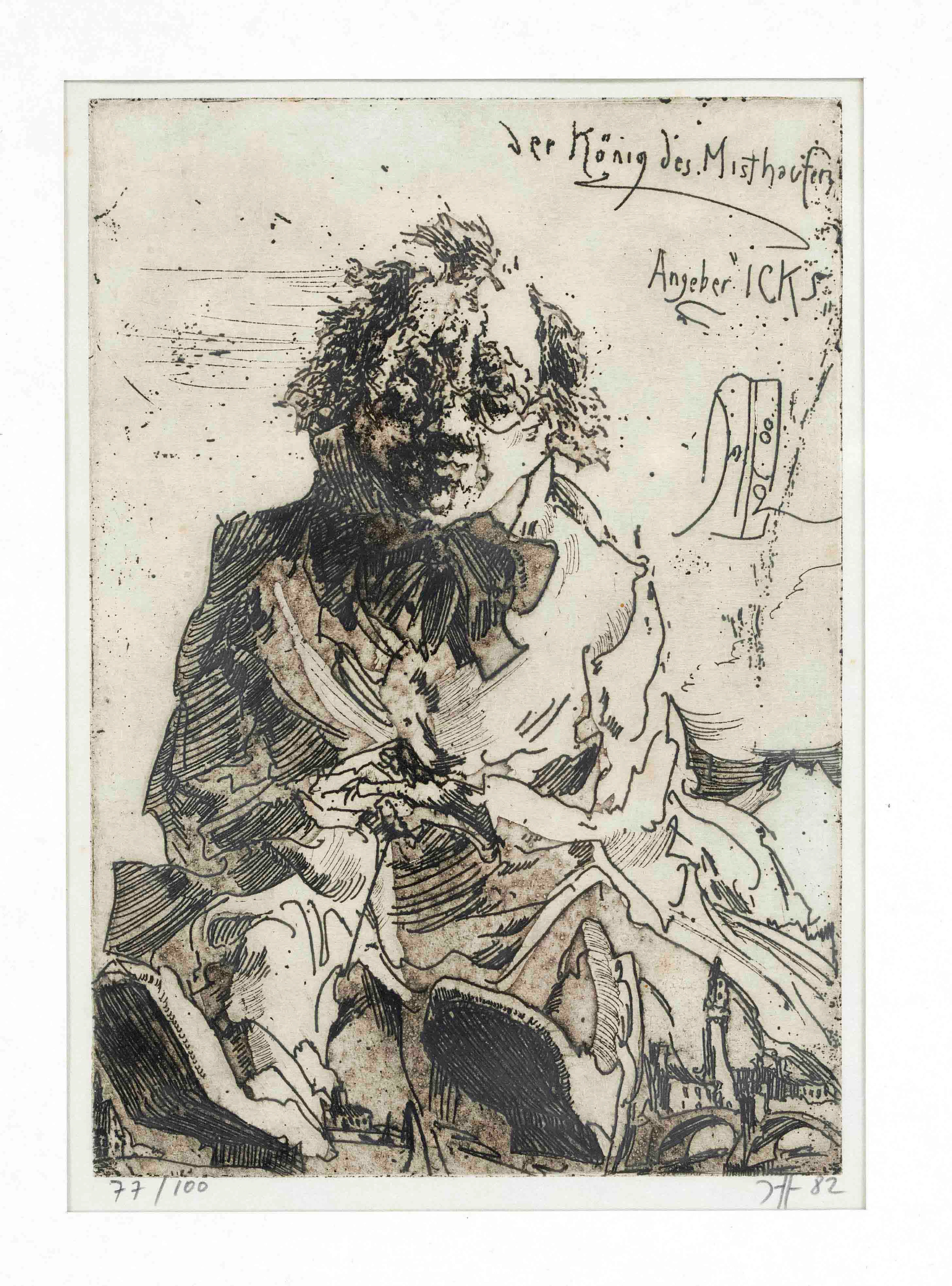 Horst Janssen (1929-1995), ''König