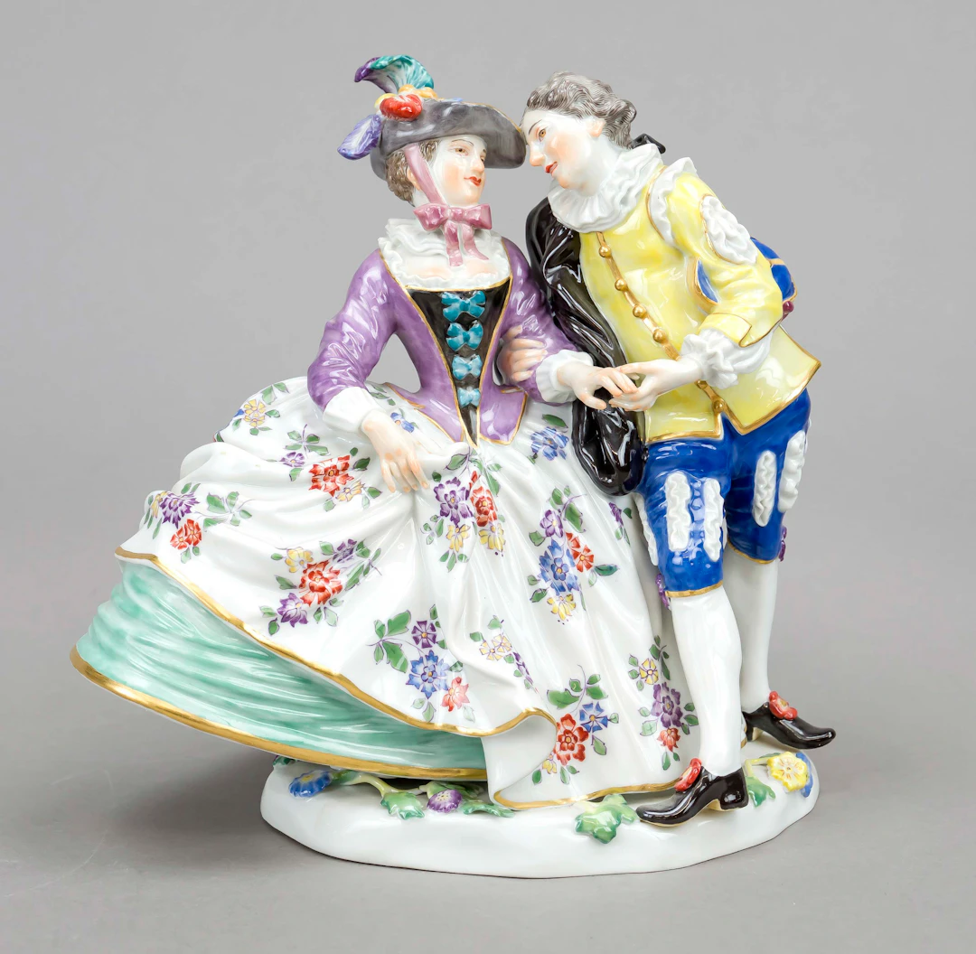 Liebespaar, Meissen, um 1989, 1.