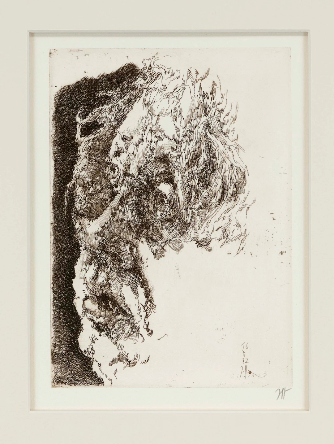 Horst Janssen (1929-1995), ''Selb