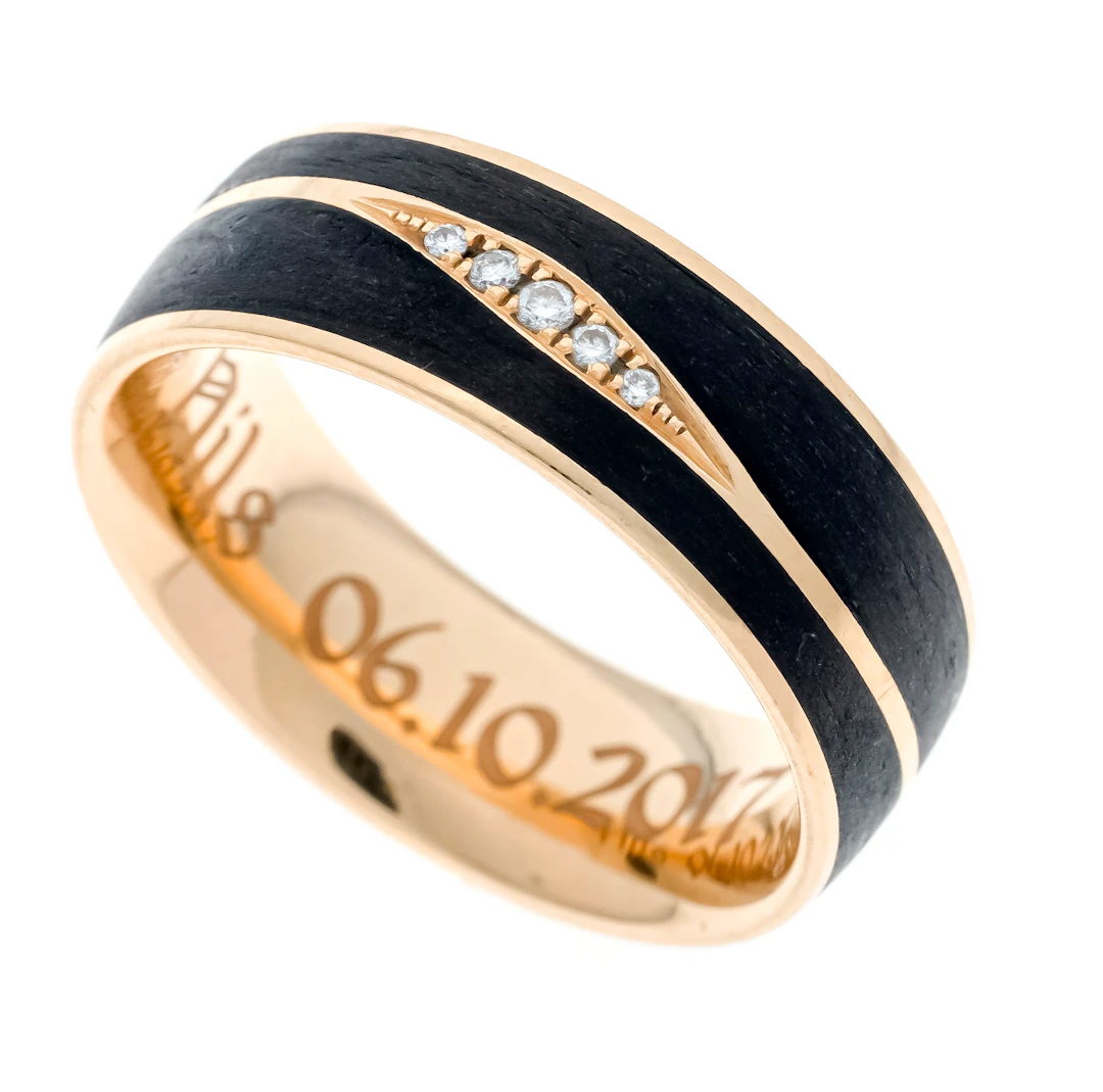 Carbon Design-Ring GG 585/000 run