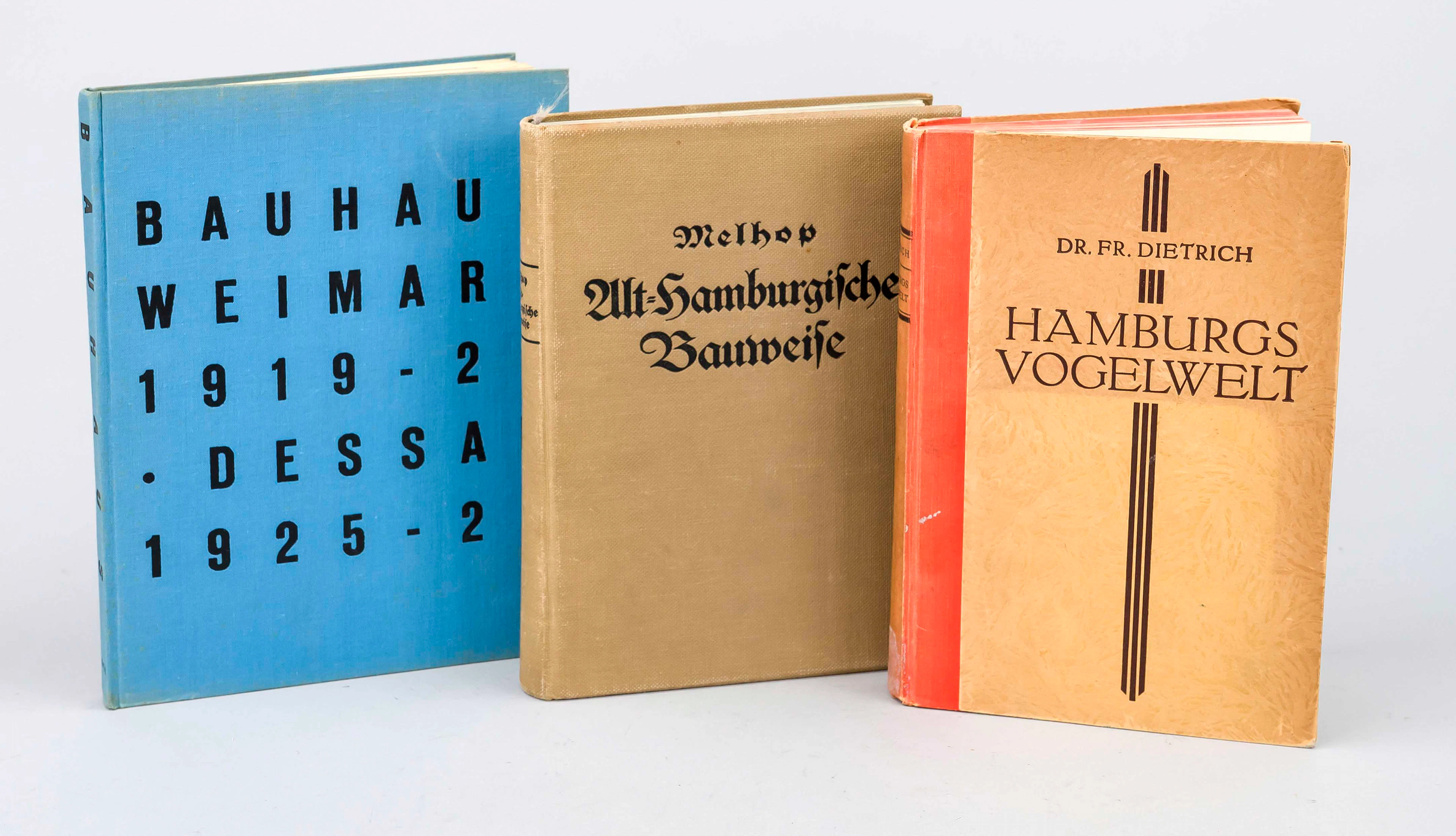 3 Bücher, 19. u. 20. Jh. 1 x ''Ba