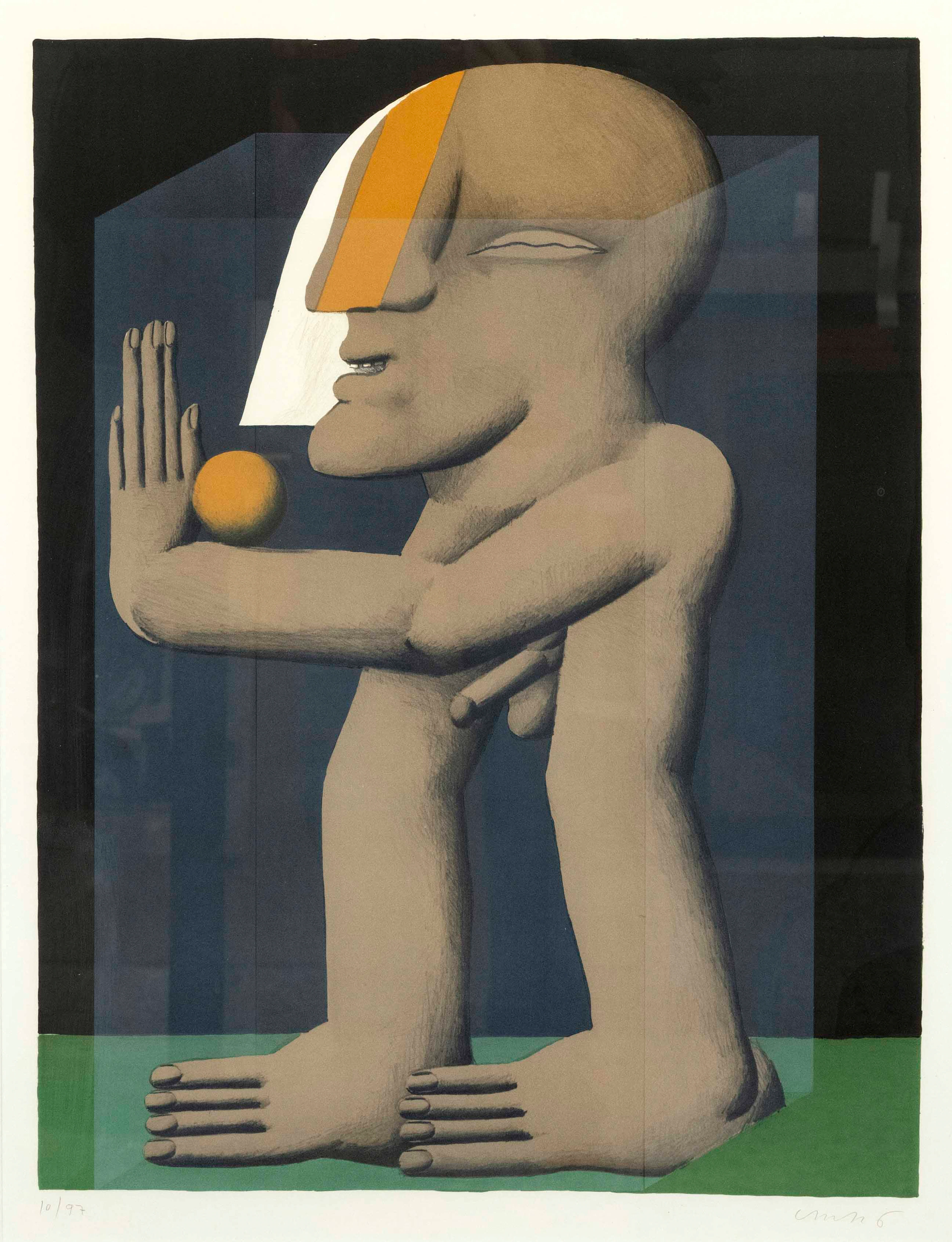 Horst Antes (*1936), Kopffüßler mit