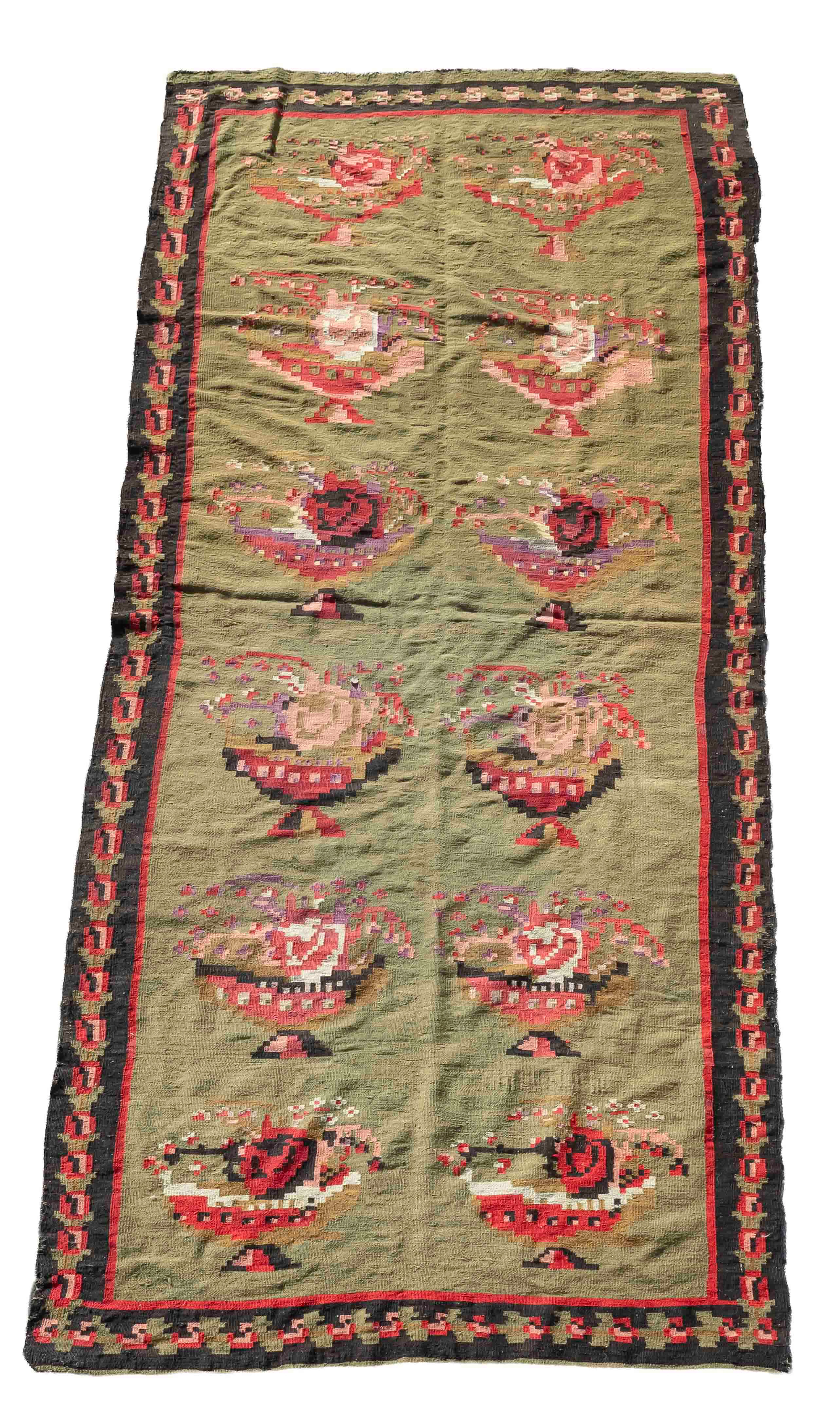 Teppich, Kelim, 354 x 144 cm