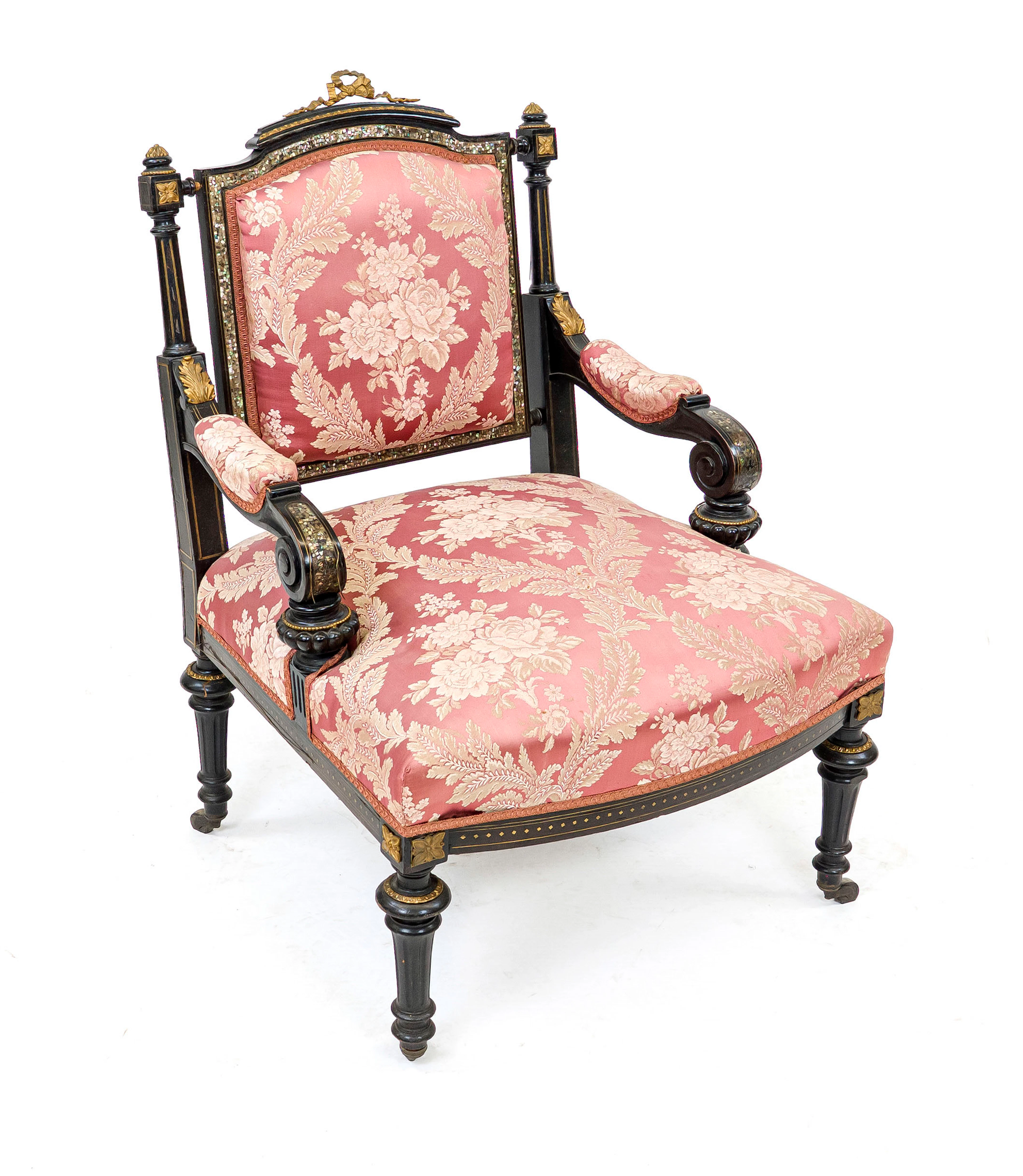 Gründerzeit-Sessel um 1880, Harth