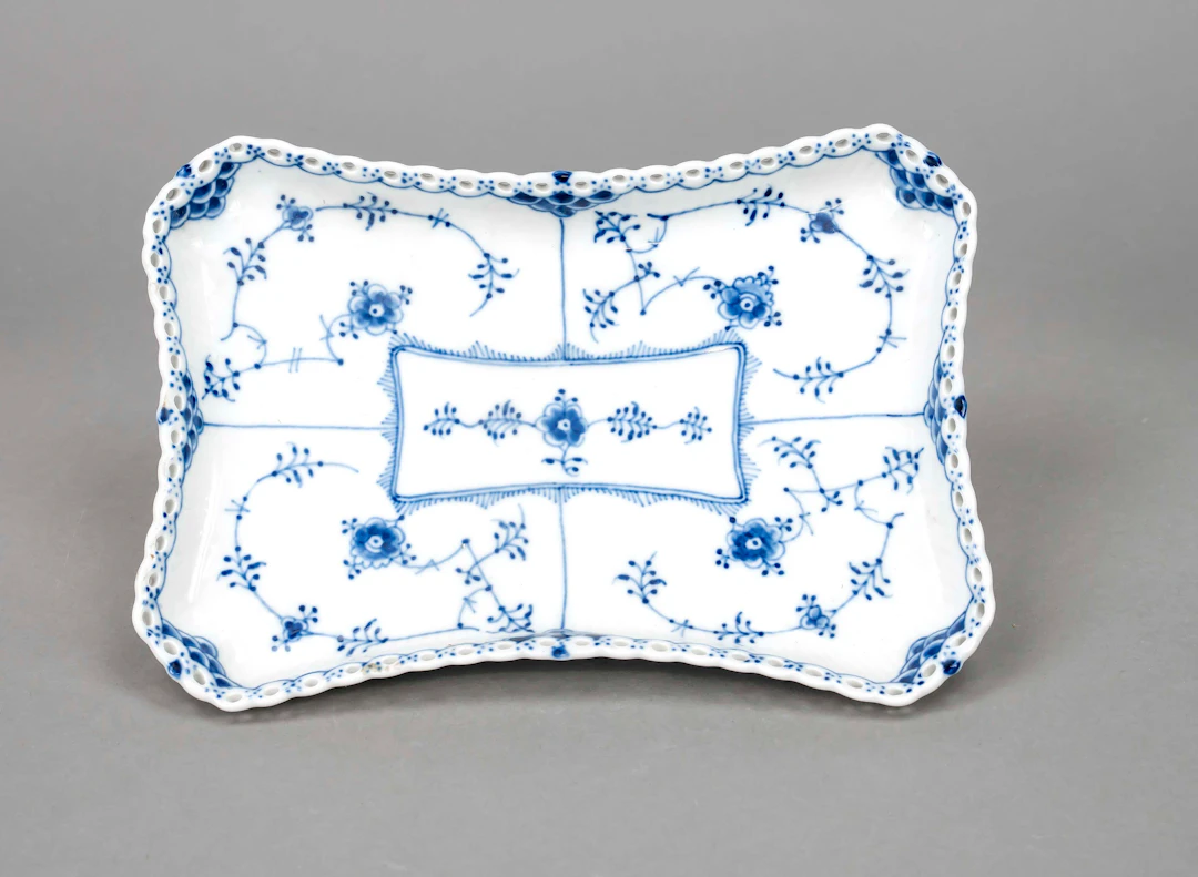 Rechteckige Schale, Royal Copenha