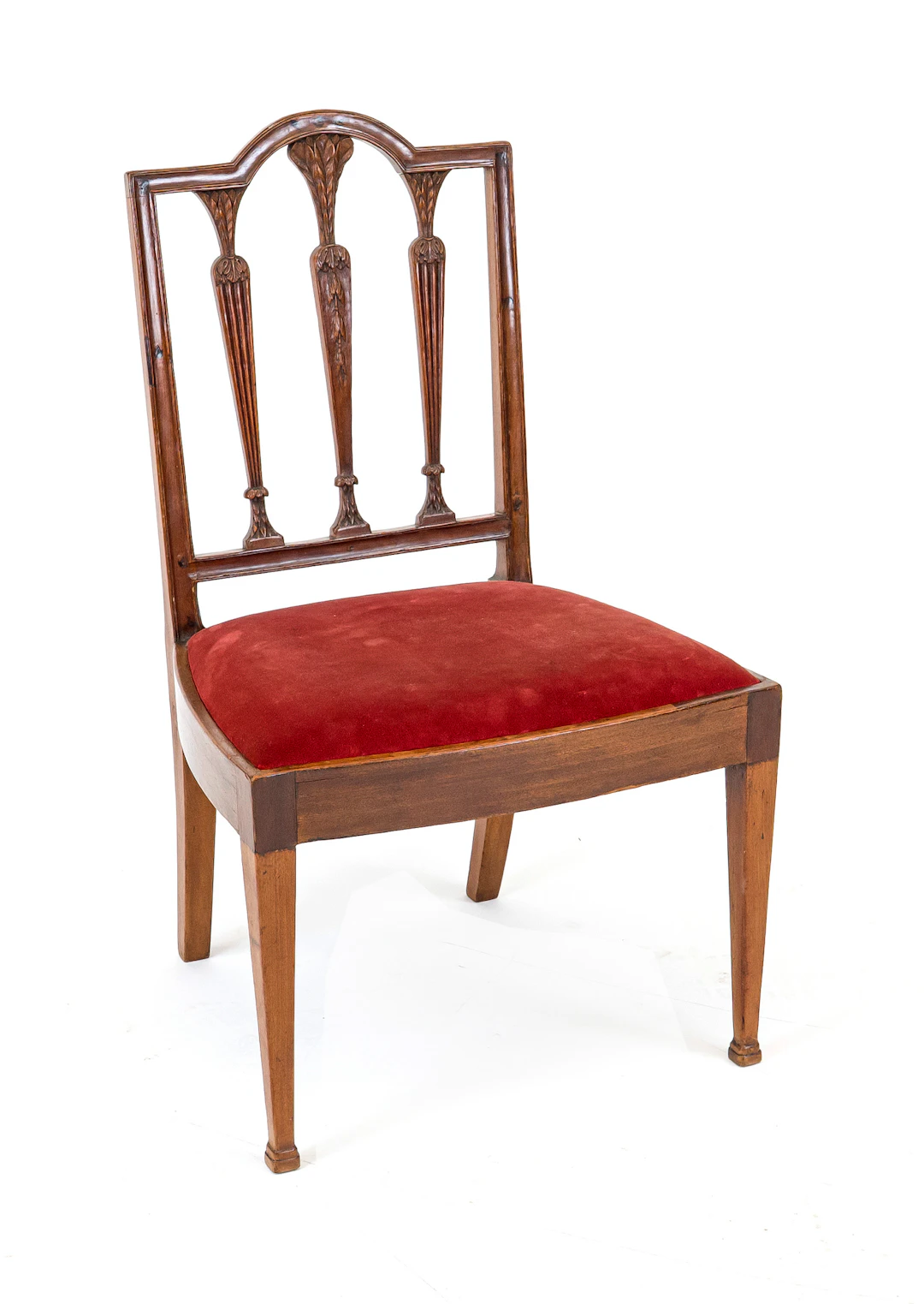 Empire-Stuhl um 1800, Mahagoni, h
