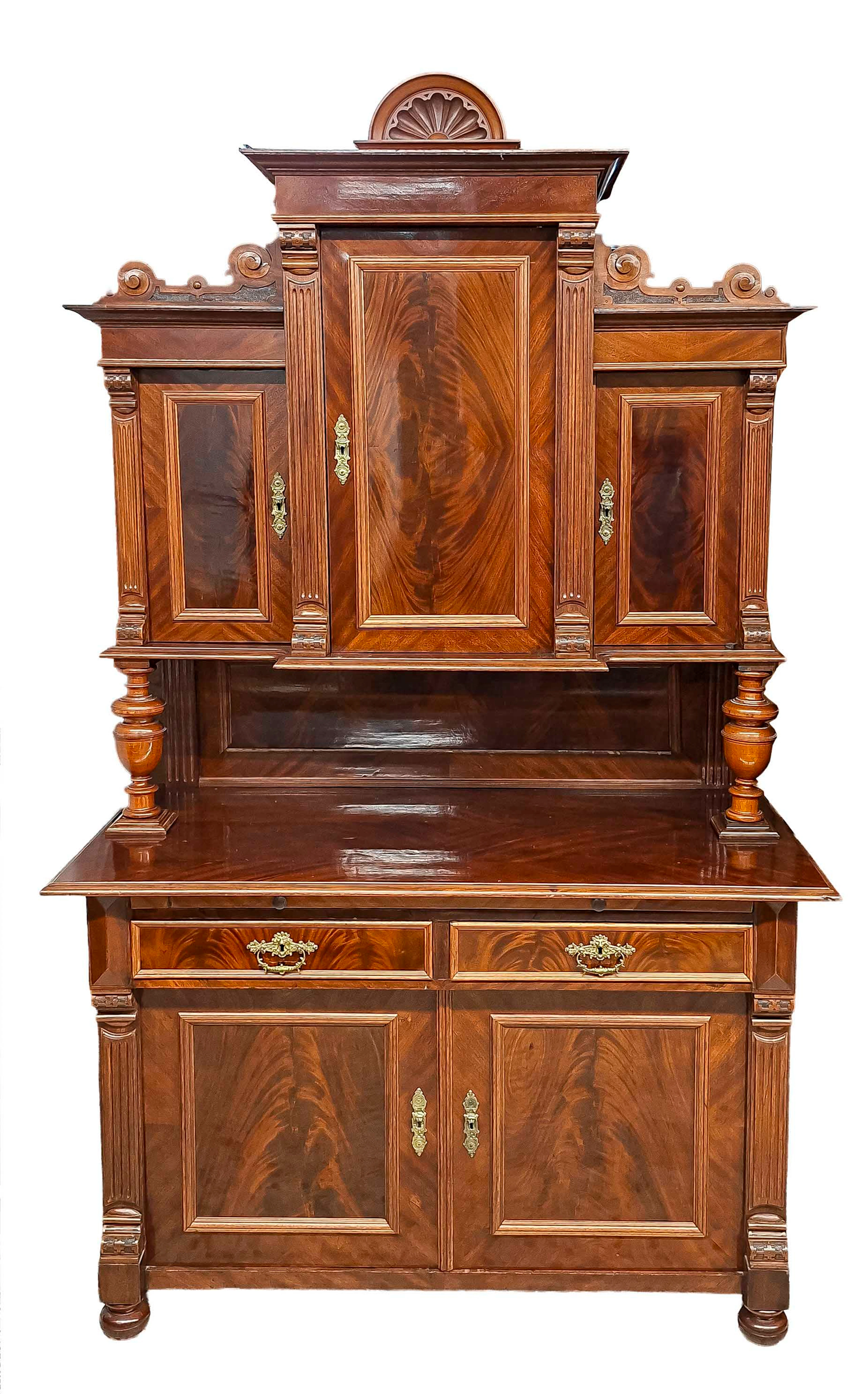 Gründerzeit-Buffet um 1880, Mahag