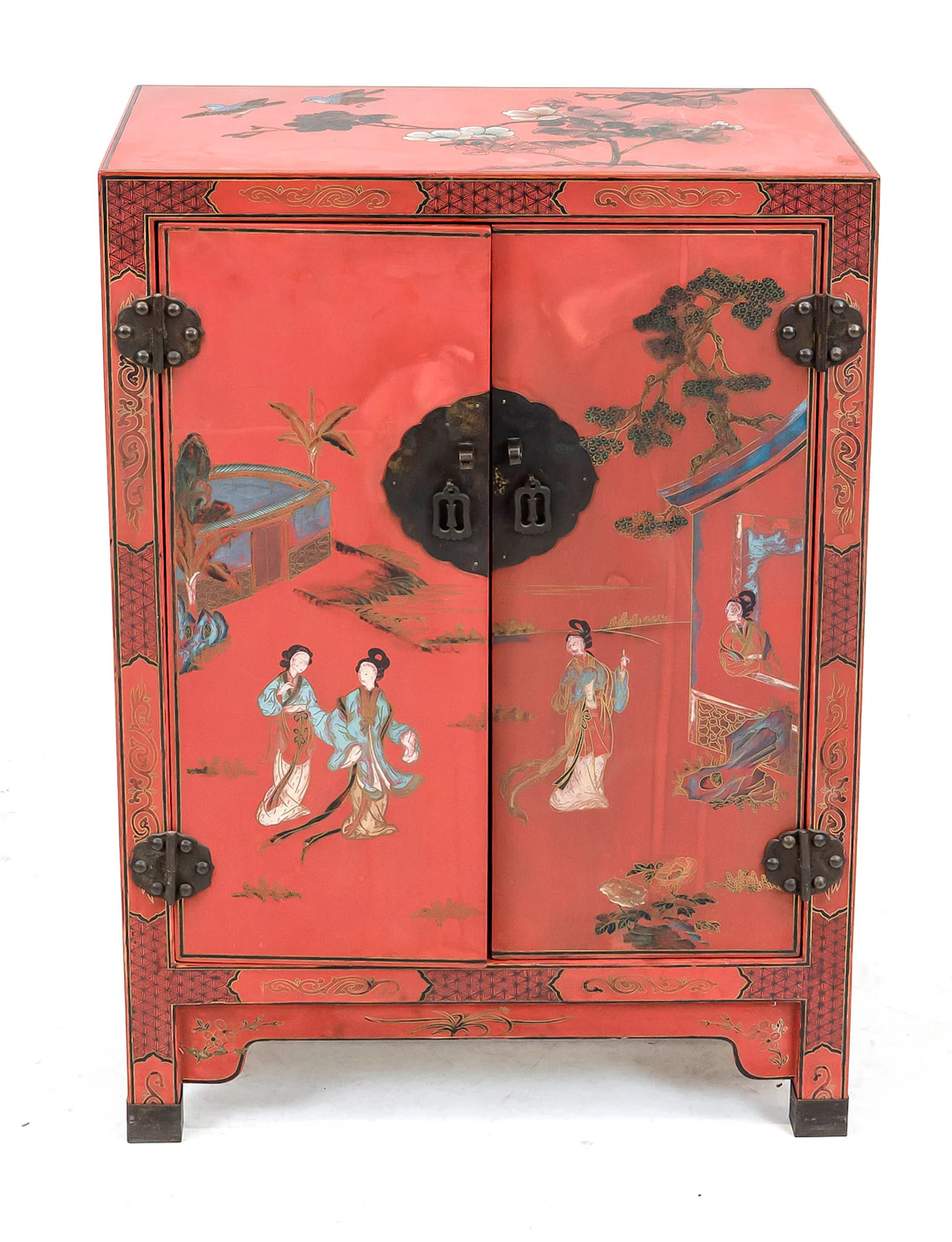 Kleiner Lackschrank, China, 20. J
